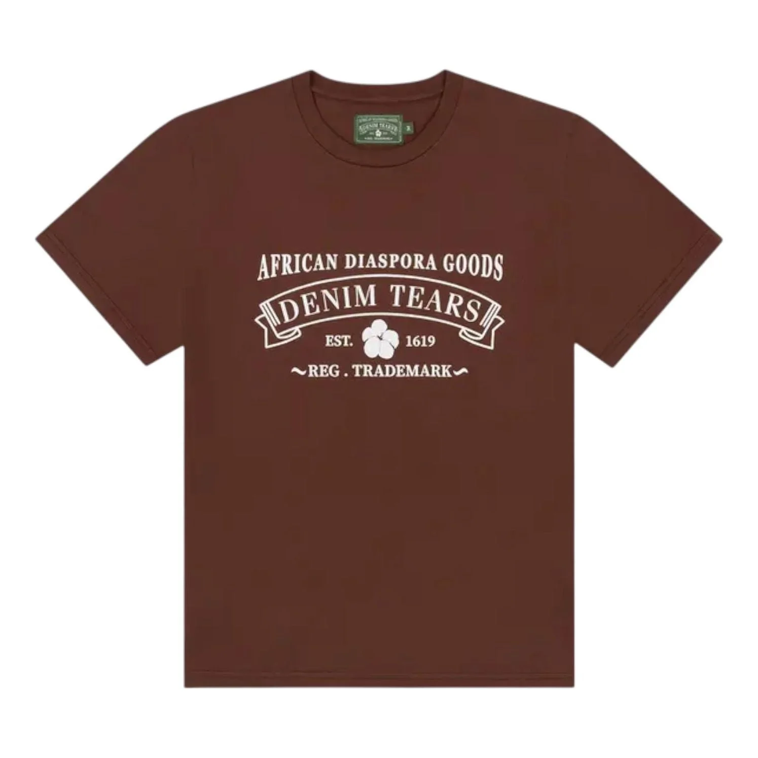 Denim Tears ADG T-Shirt 'Brown' SS25TSS0531916 - 1