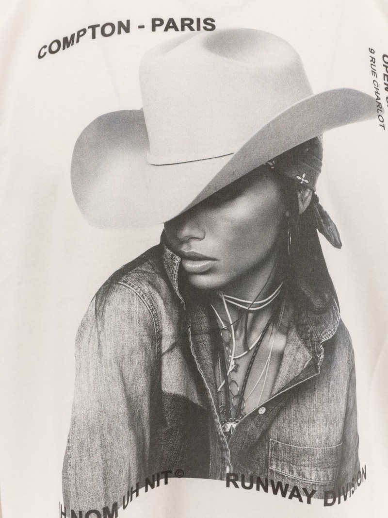 cowgirl-print T-shirt 3