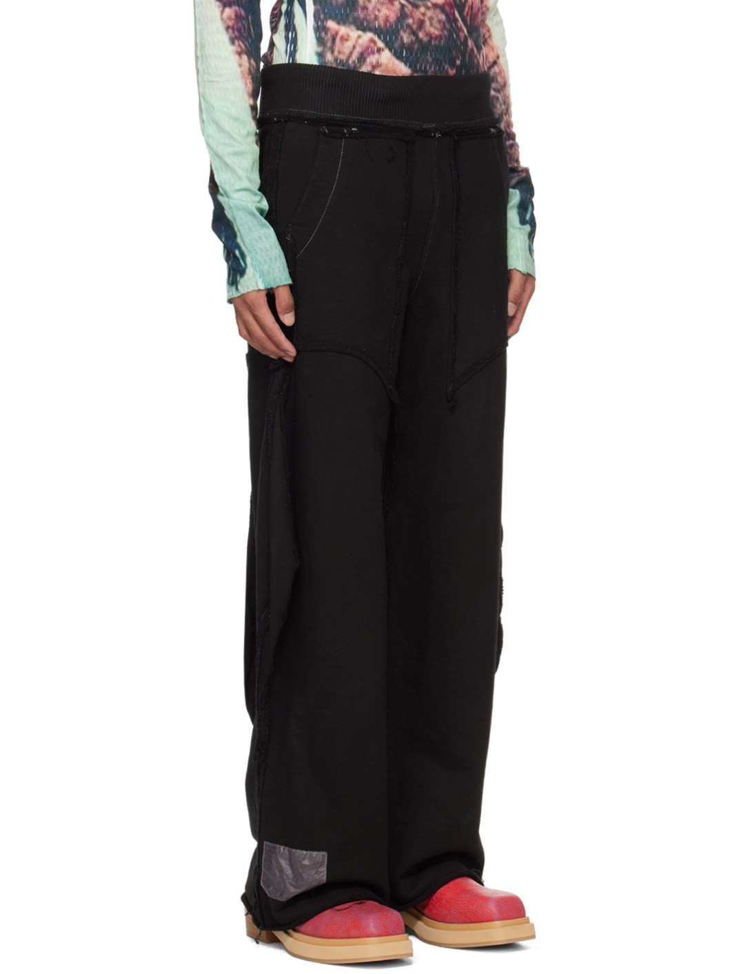 SSENSE Exclusive Black Ralien Sweatpants - 2