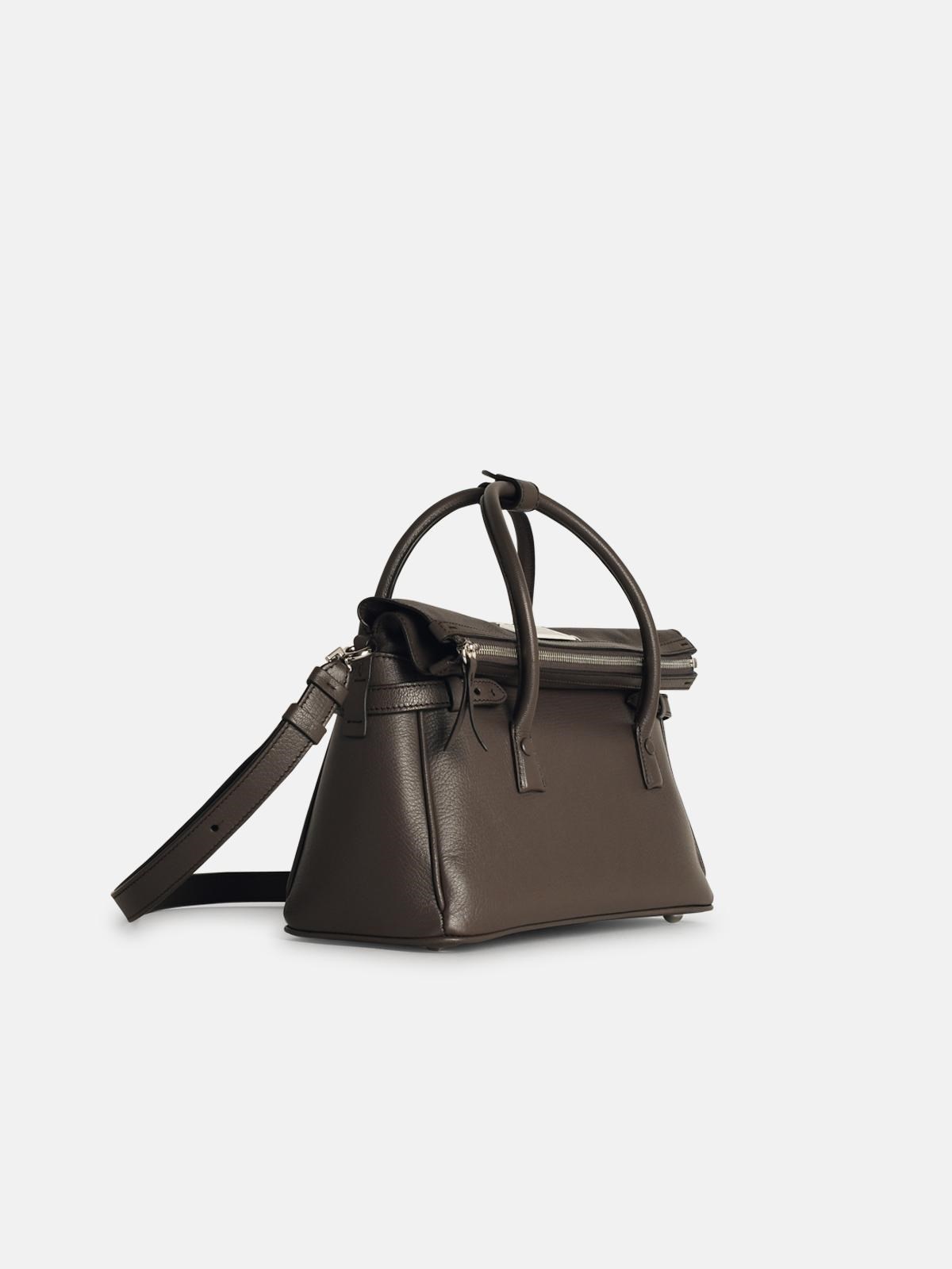 'SAC EST WEST' GREY LEATHER BAG - 2