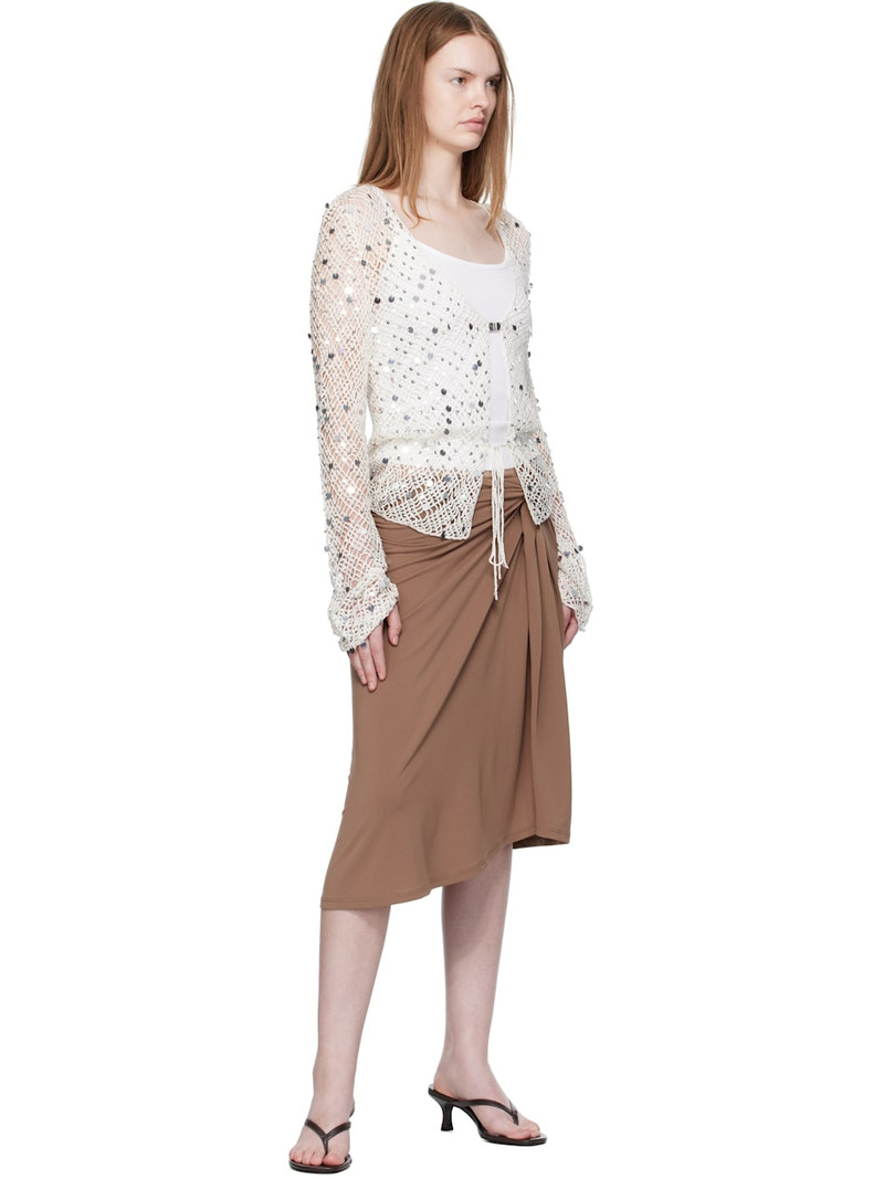 Paris Georgia Brown Elemental Ida Midi Skirt outlook