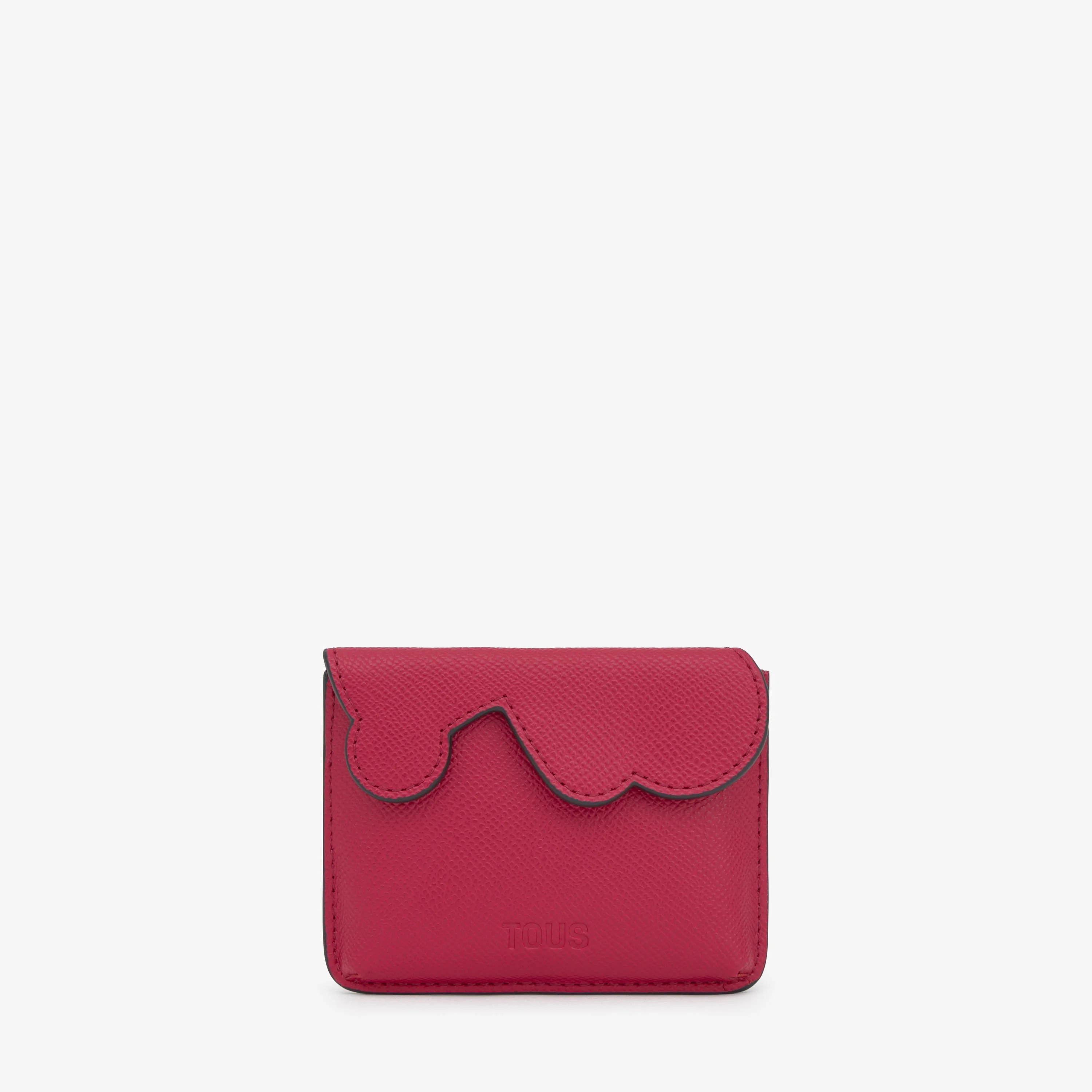 Fuchsia-colored Change purse-Cardholder TOUS Bear - 1