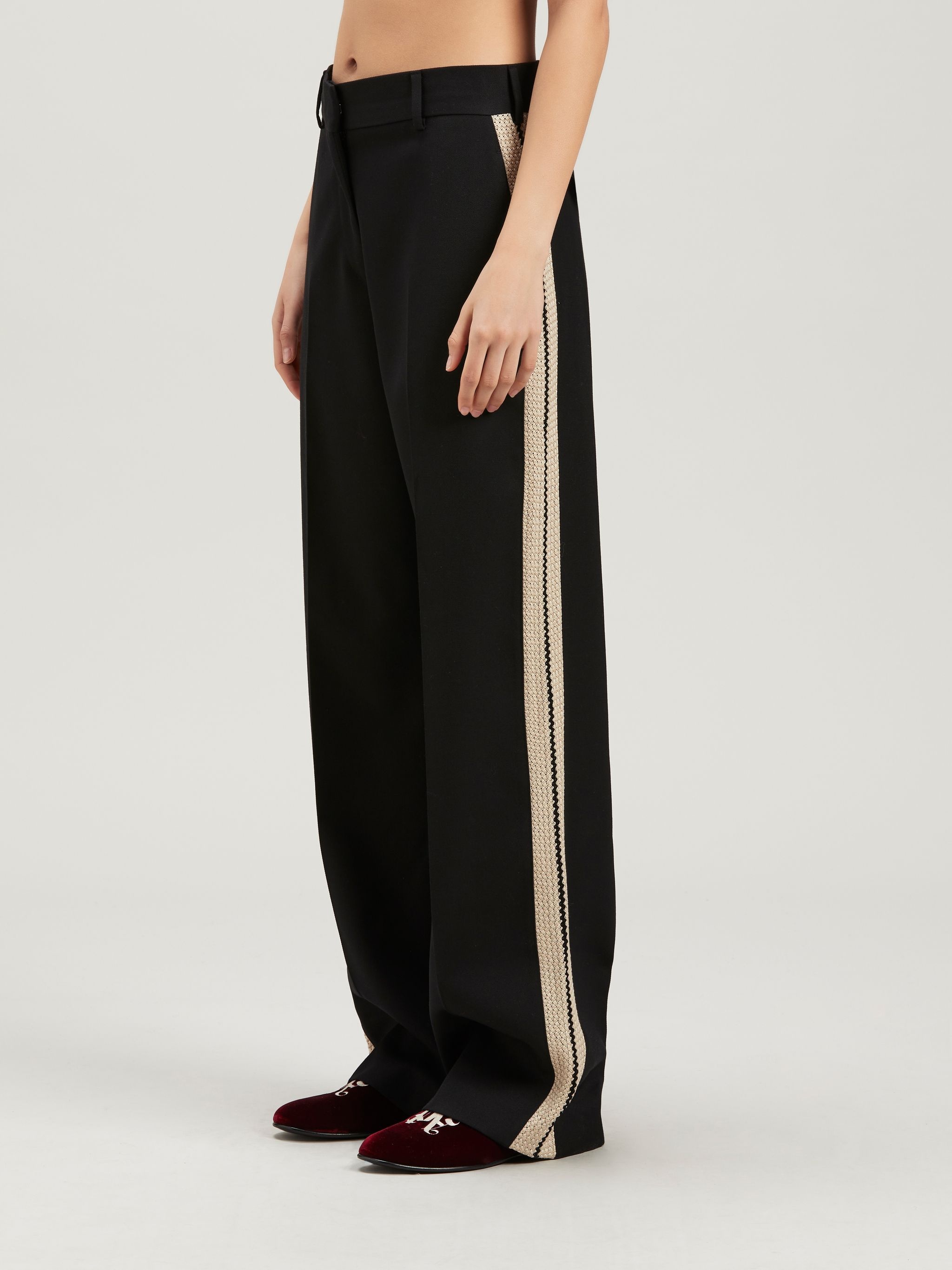 Knit Tape Suit Pants - 4