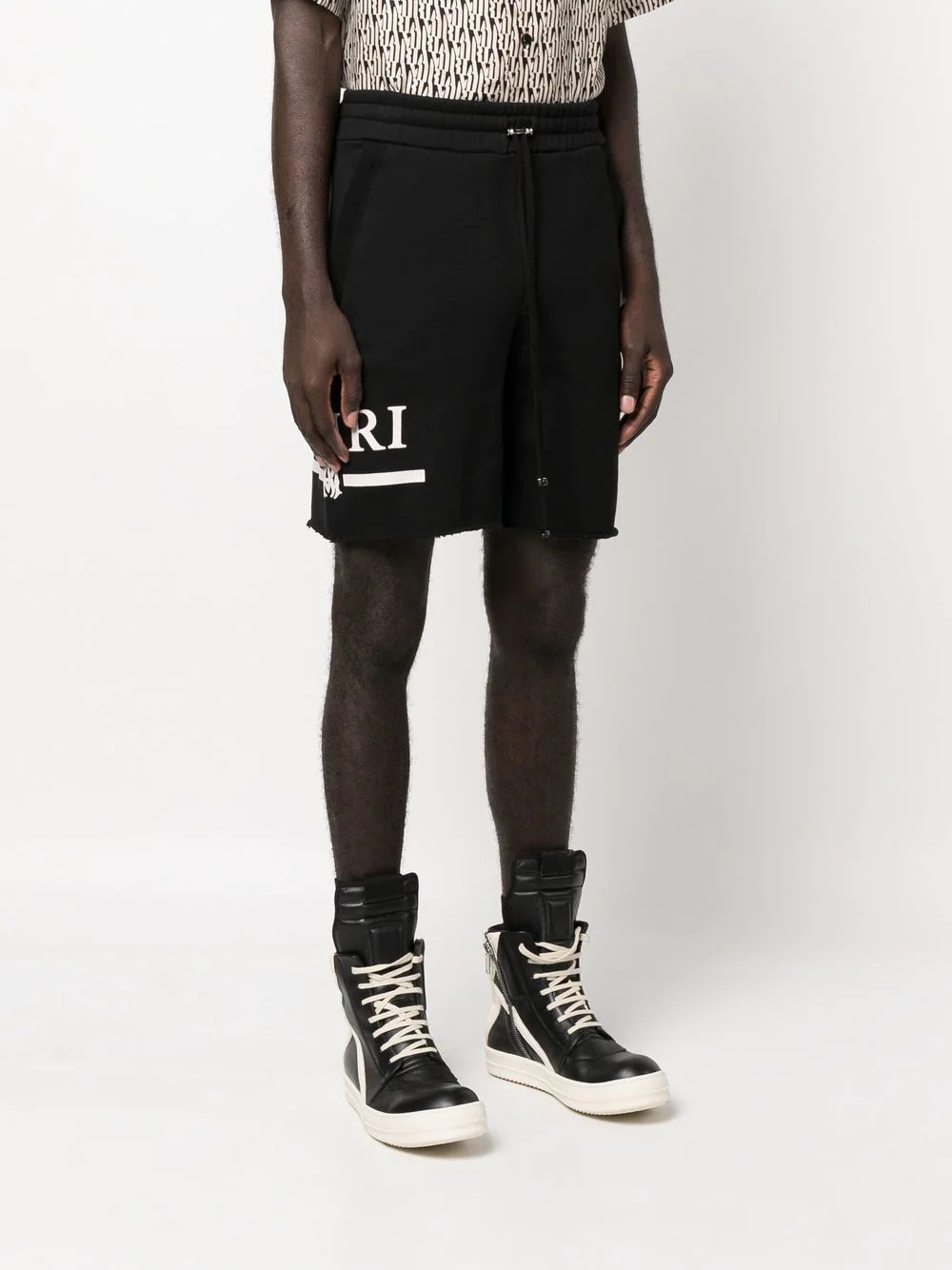 Ma Bar logo-print track shorts - 3