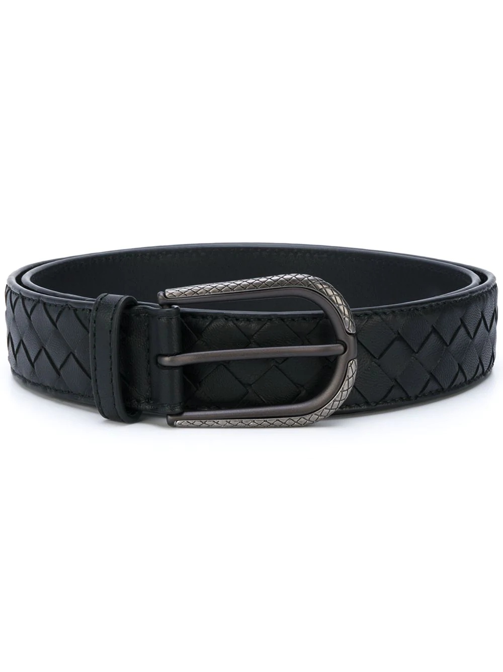 intrecciato weave nappa belt  - 1