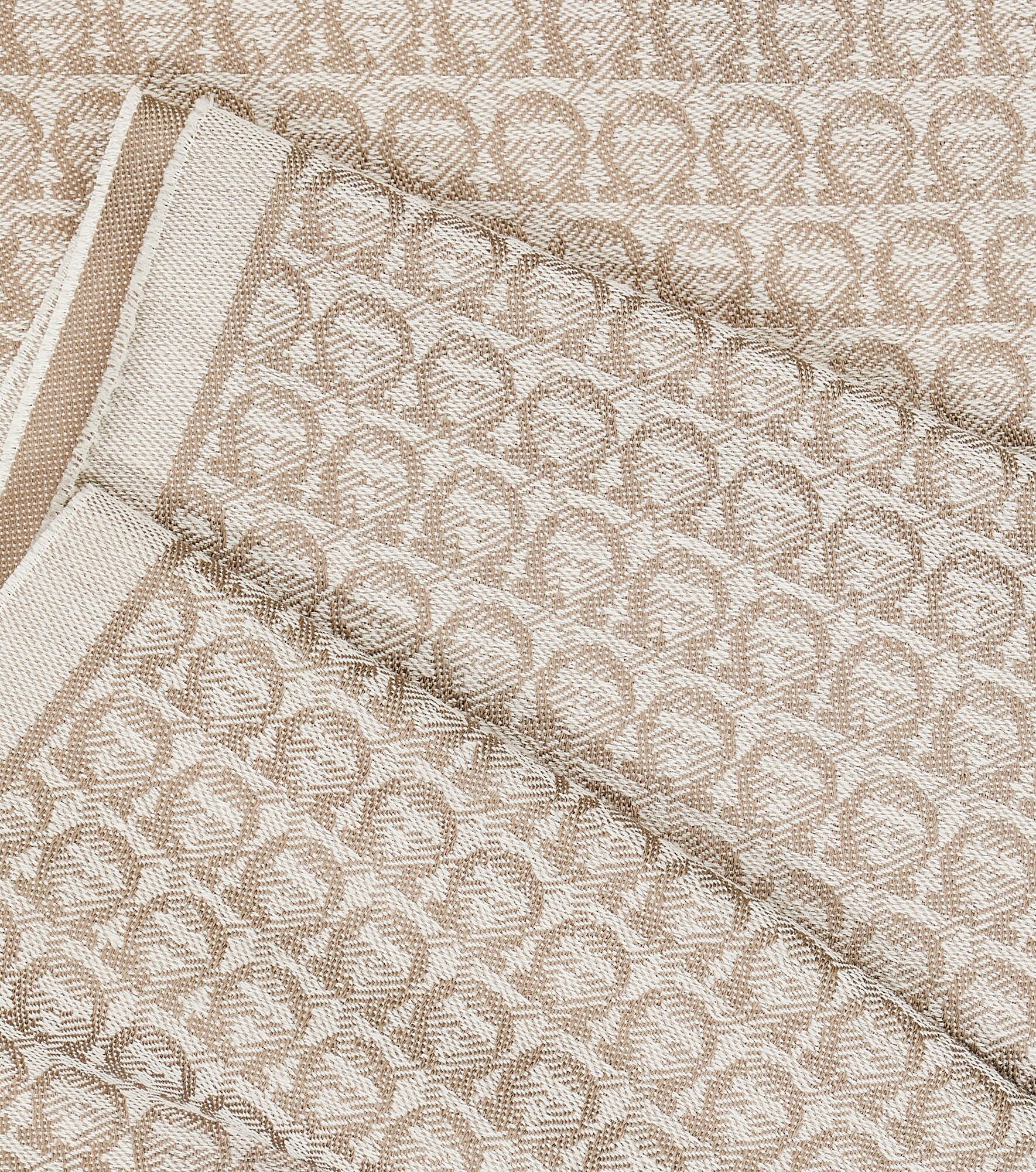 Gancini wool scarf - 4