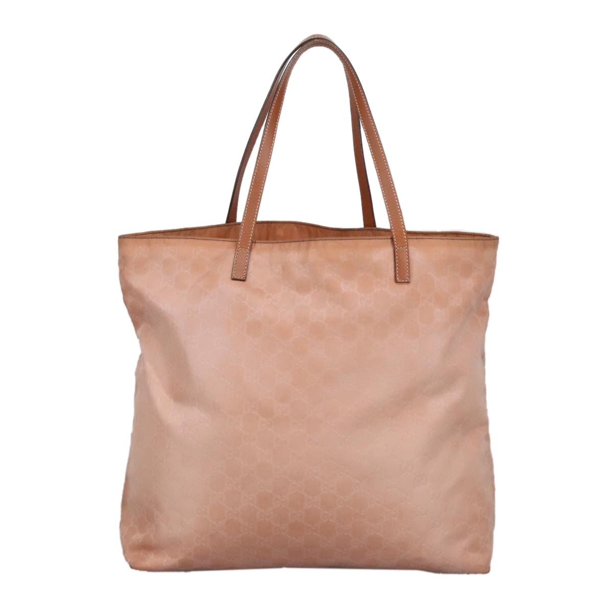 GUCCI GG Canvas Tote Bag Gold Pink - 2