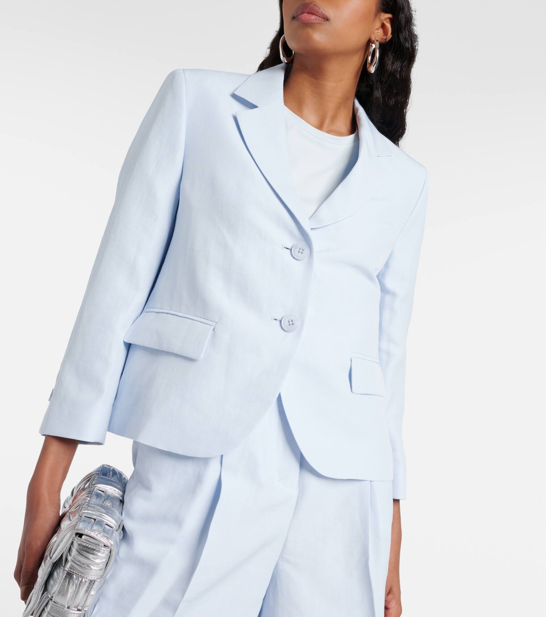 【Dorothee Schumacher】 Summer Cruise croppedブレザー DOROTHEE SCHUMACHER Summer Cruise cropped blazer | mytheresa