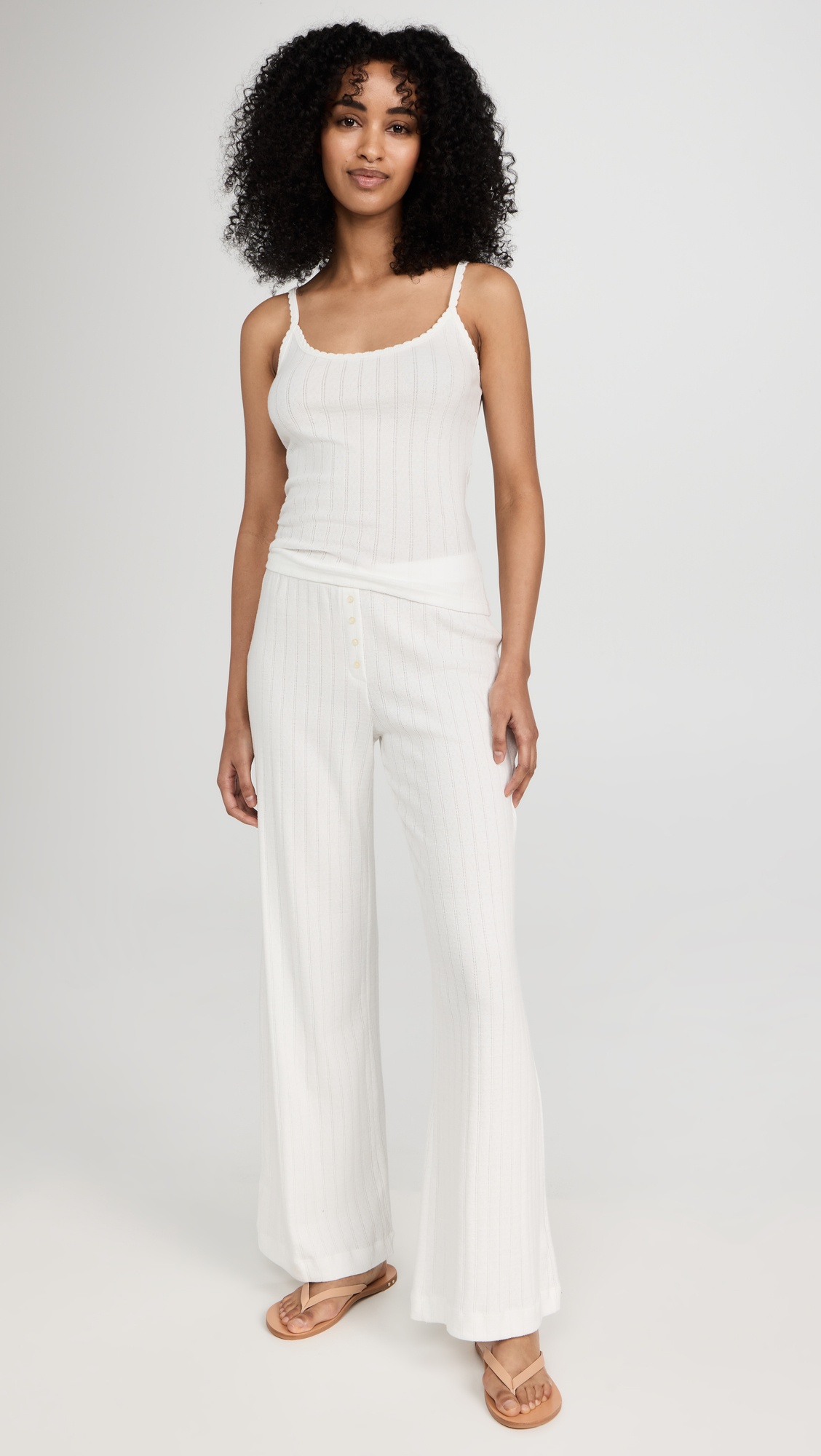 Pointelle Classic Tank Top - 6