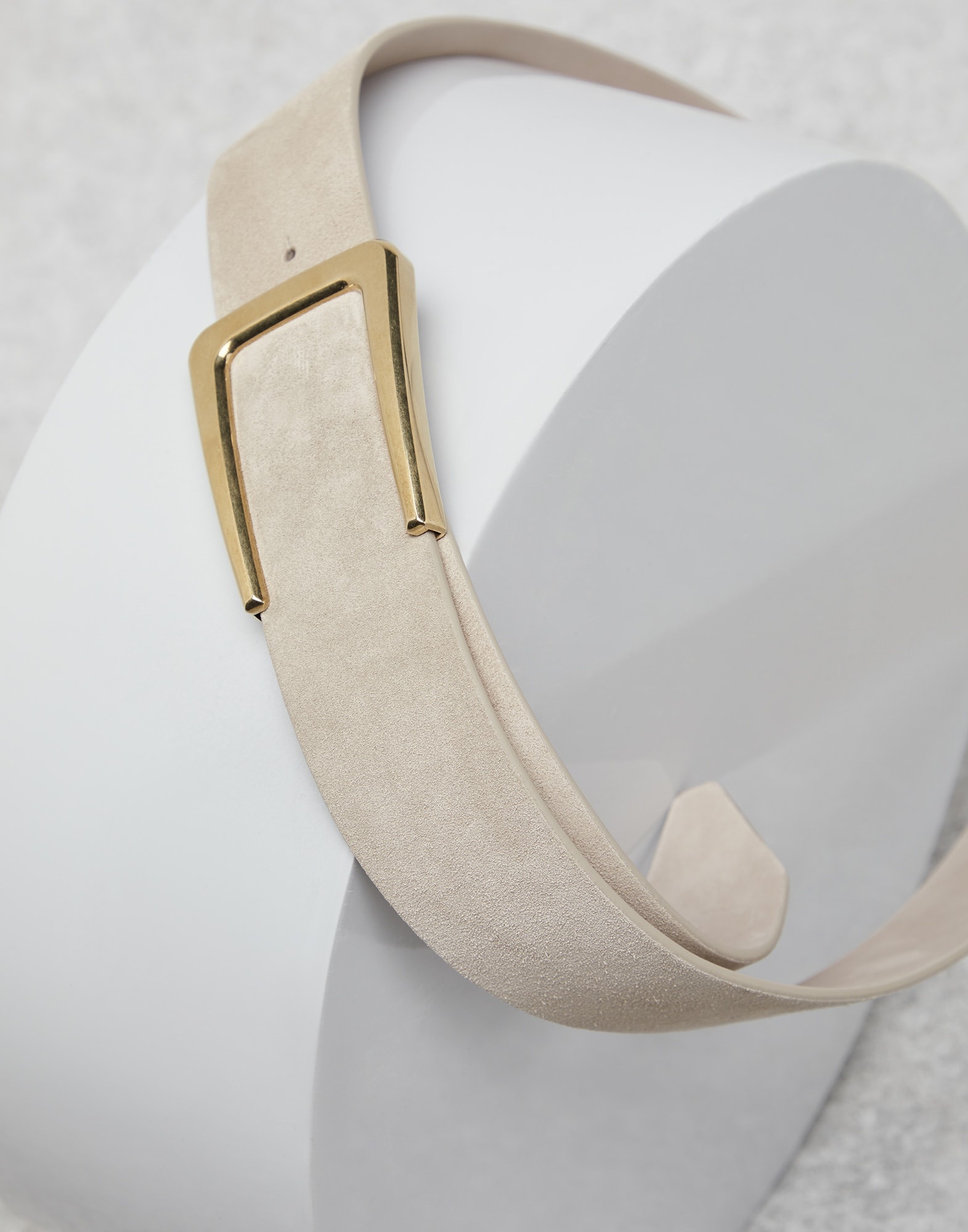 Calfskin suede belt - 2