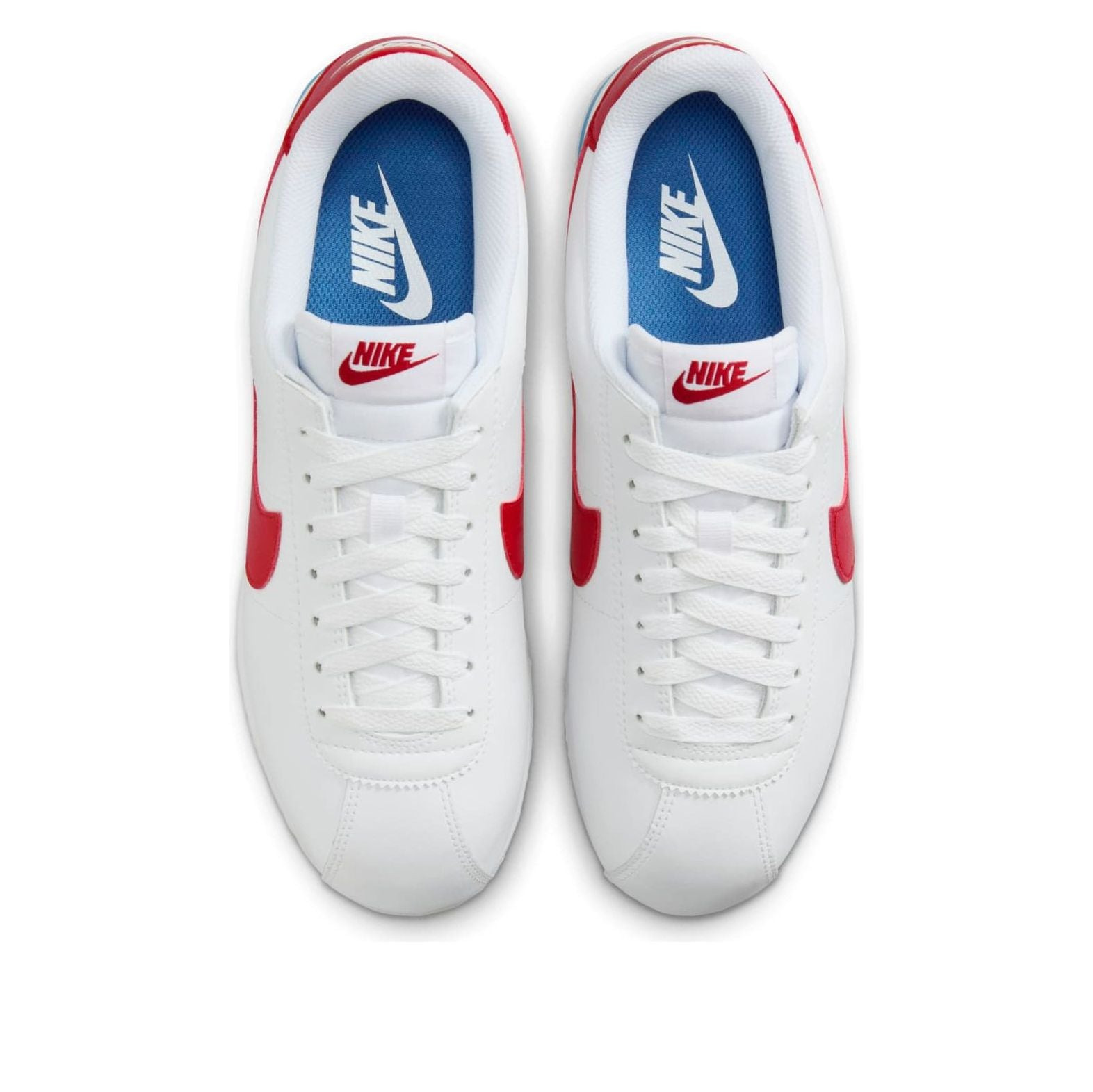 (WMNS) Nike Cortez Leather 'White Varsity Red Blue' DN1791-108 - 4