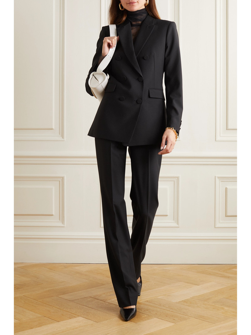 Another Tomorrow + Net Sustain Pleated Merino Wool Straight-leg Pants outlook