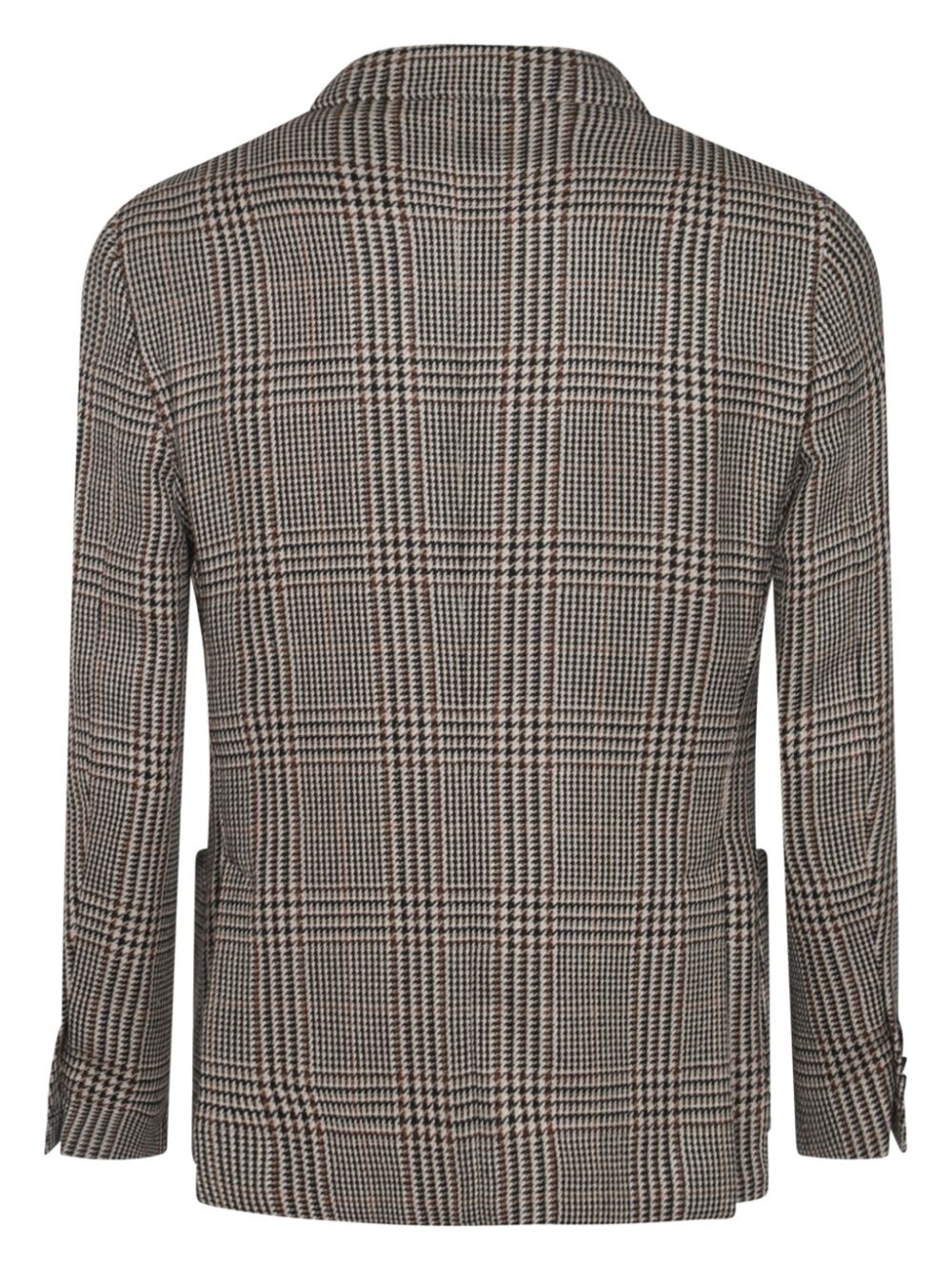 check-pattern blazer - 2