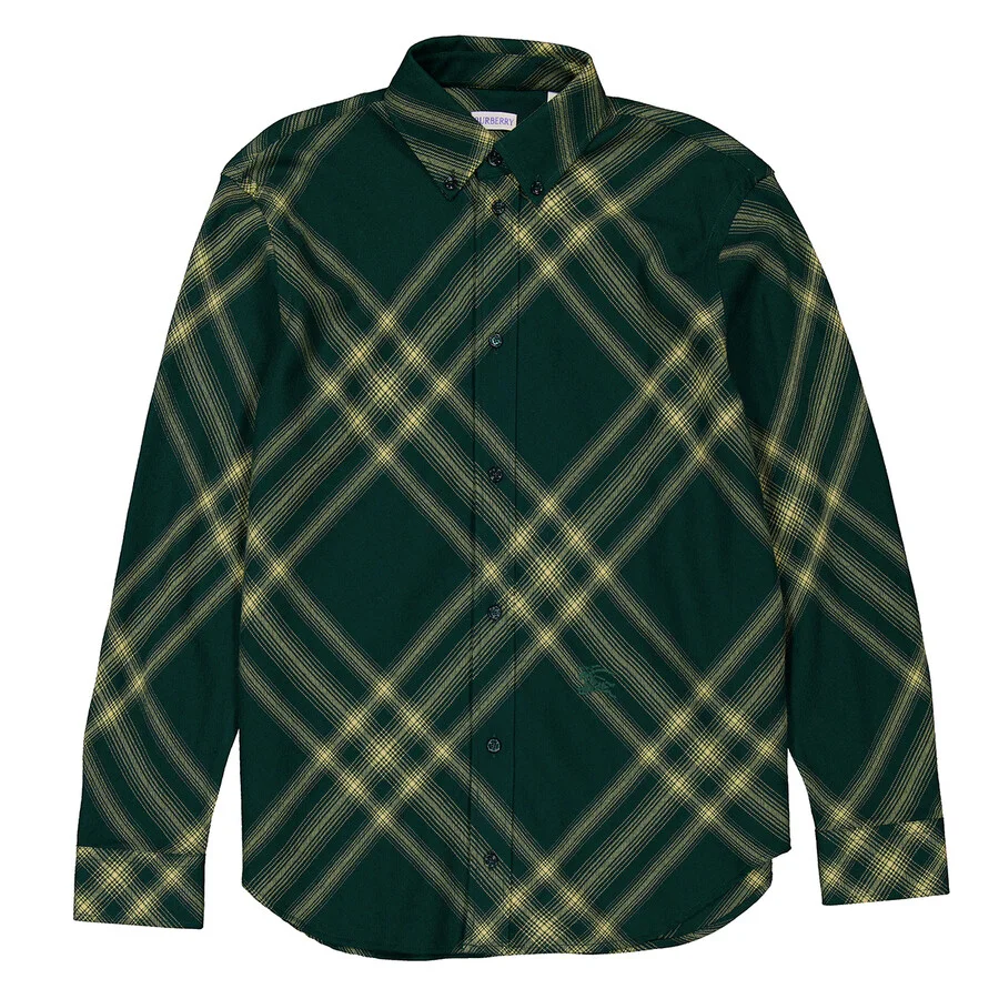 Burberry Equestrian Knight Check Pattern Shirt - 1