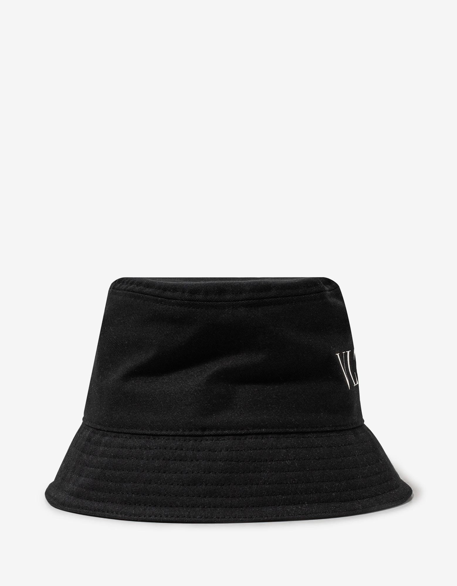 Valentino Black VLTN Bucket Hat - 1
