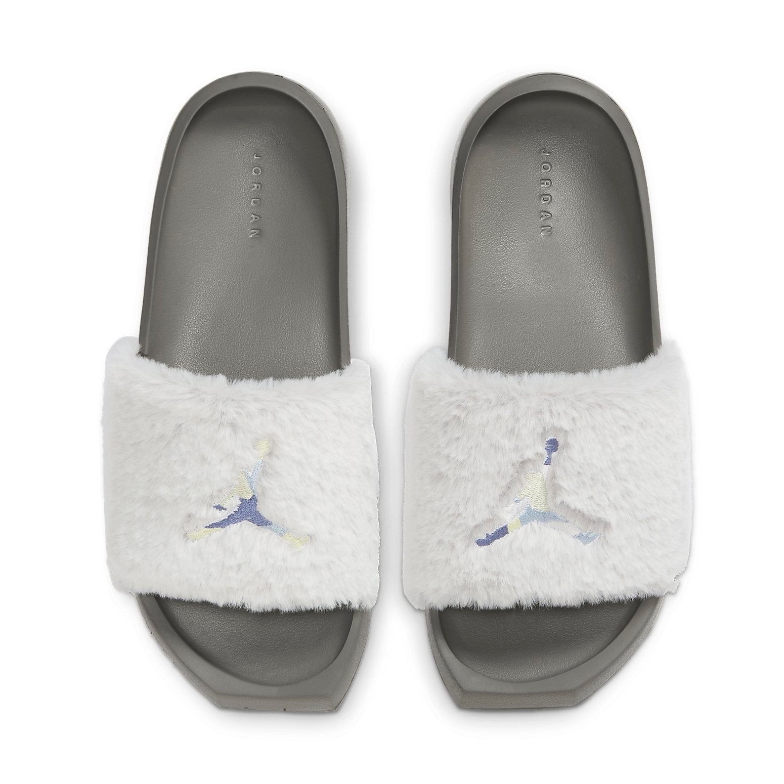 (WMNS) Air Jordan Nola Slide 'Flat Pewter' DQ5364-003 - 4