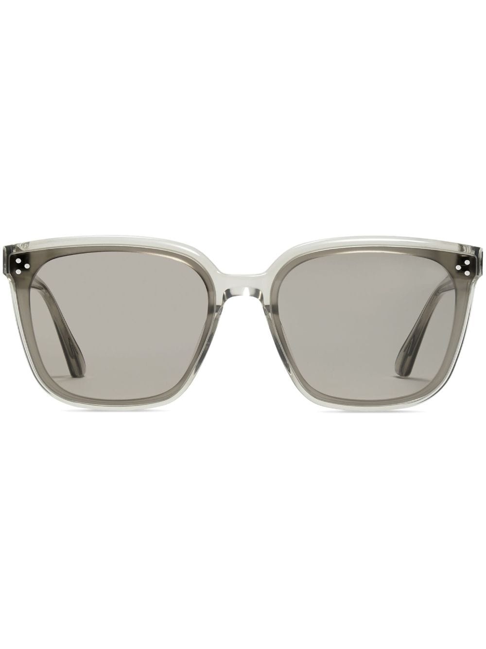 Queen K2 logo-plaque sunglasses - 1