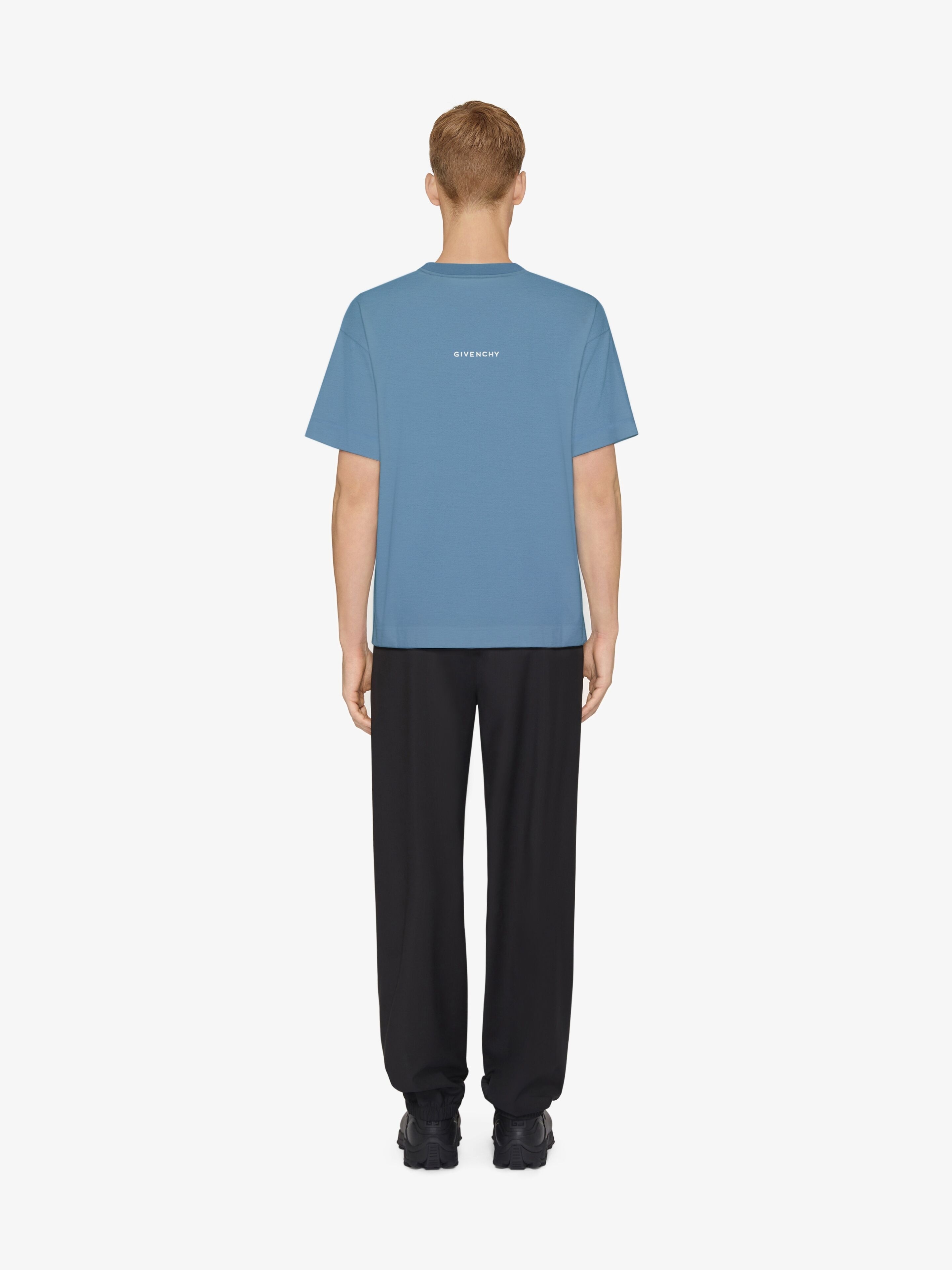 SLIM FIT T-SHIRT IN COTTON - 4