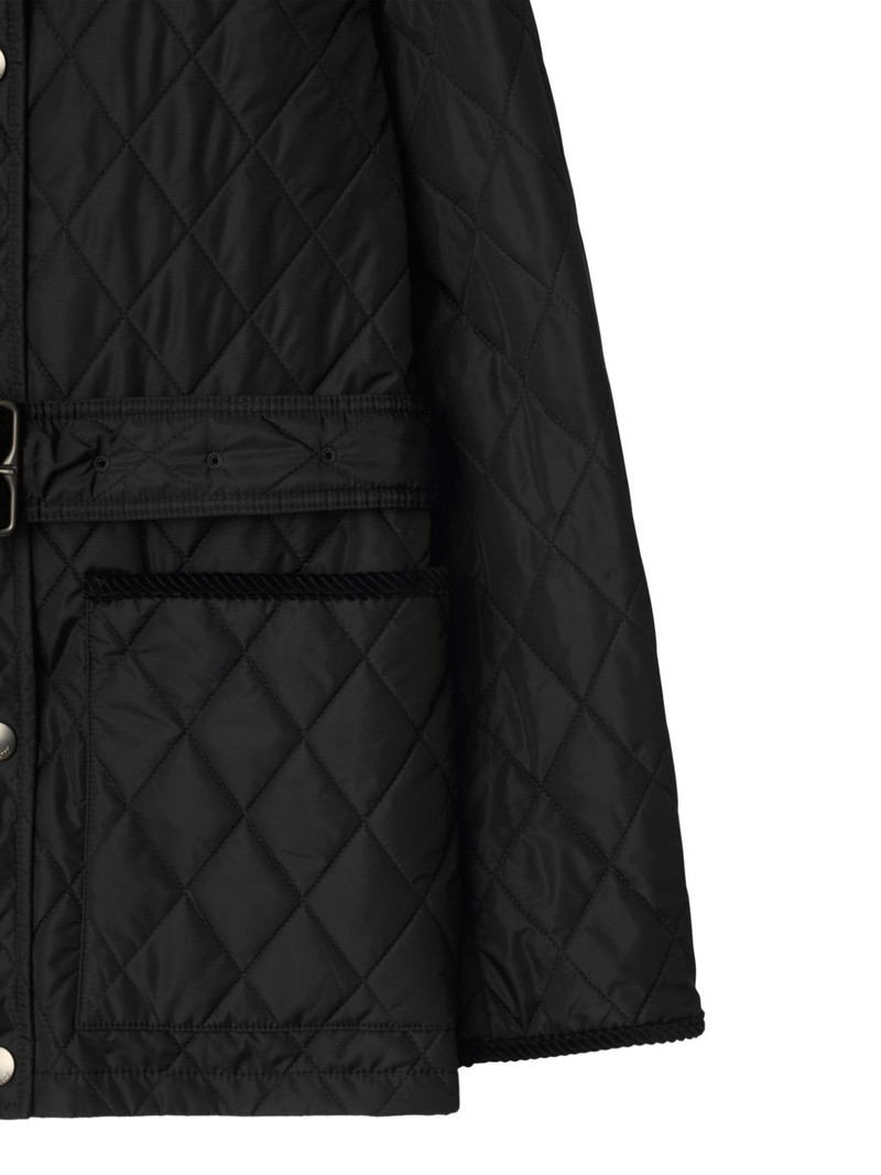 Burberry matelassé jacket outlook
