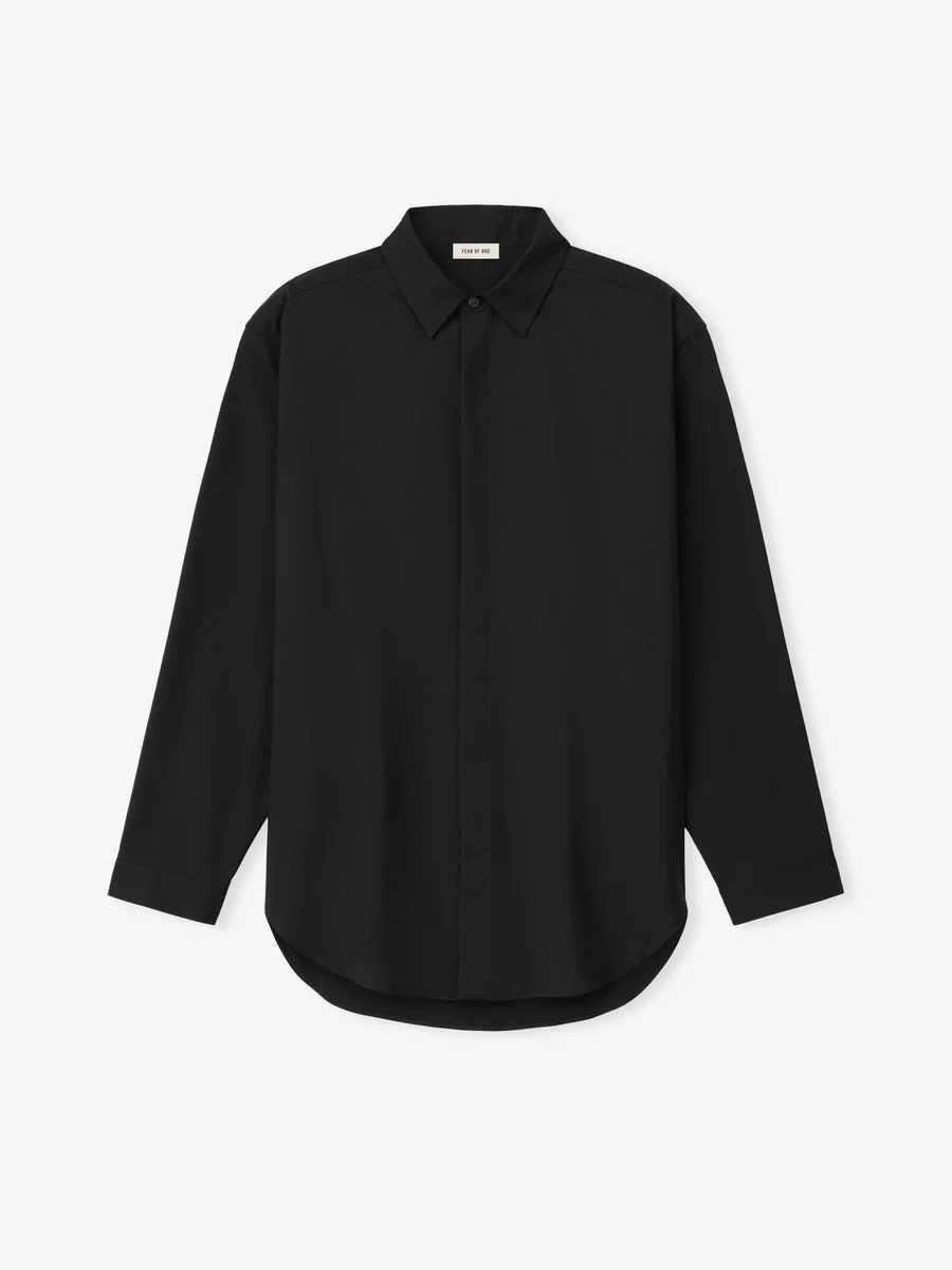 Easy Care Wool Classic Shirt - 1