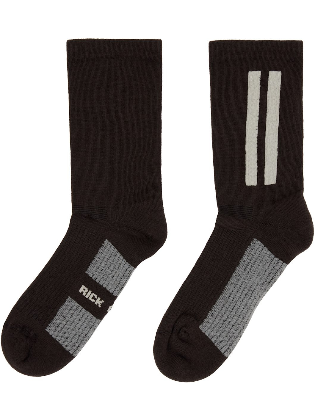 Gray Concordians Glitter Socks - 2