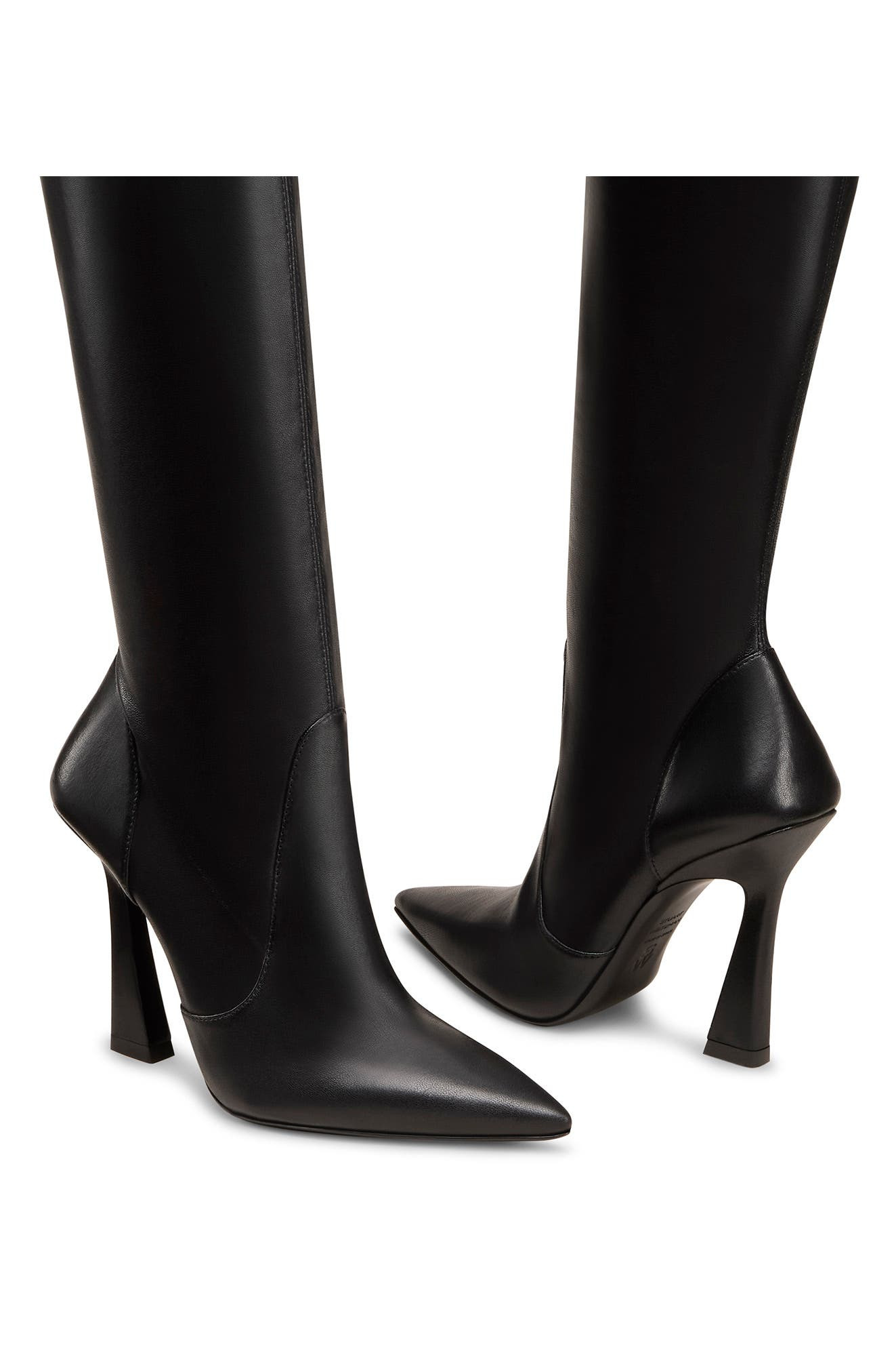 Stuart Weitzman Ultravinnie Boot 100 in Black at Nordstrom - 3