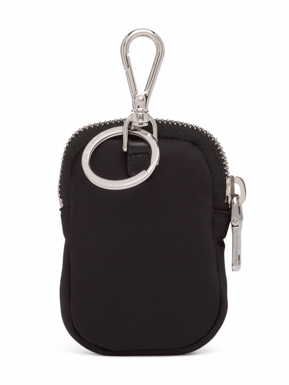 logo-plaque zip-fastening pouch - 2