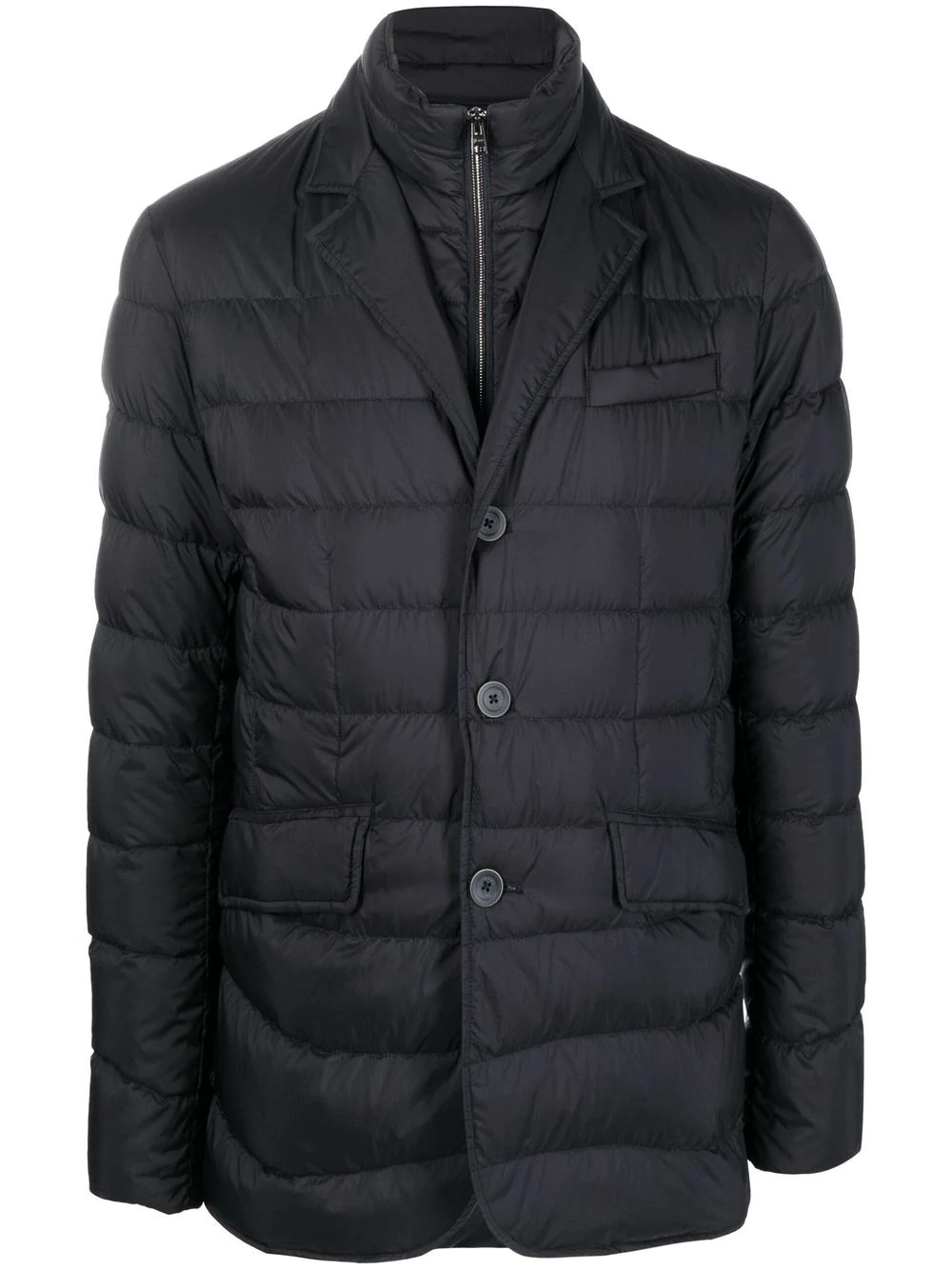 double layer down jacket - 2