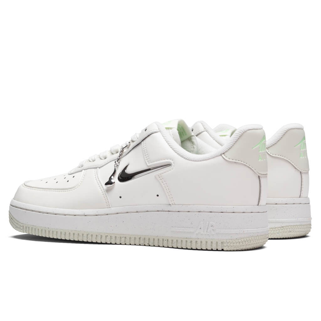 WOMEN'S AIR FORCE 1 '07 NEXT NATURE SE - SAIL/VAPOR GREEN/SEA GLASS - 3