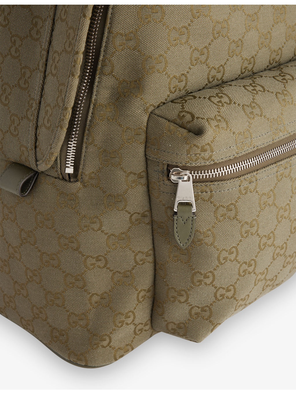 GG-Monogram Medium Canvas Backpack - 3