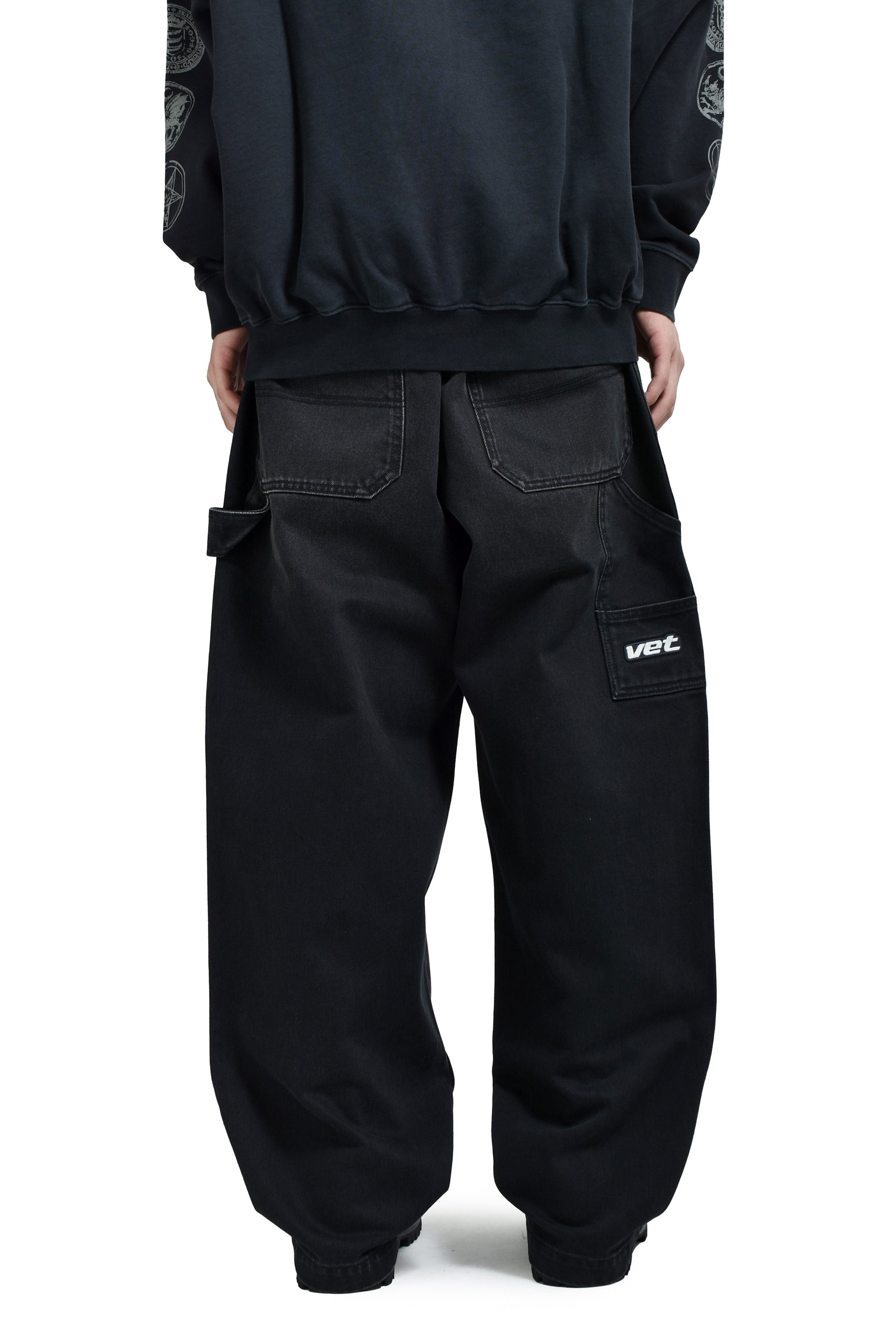 HIP-HOP JEANS / VTG BLK - 2