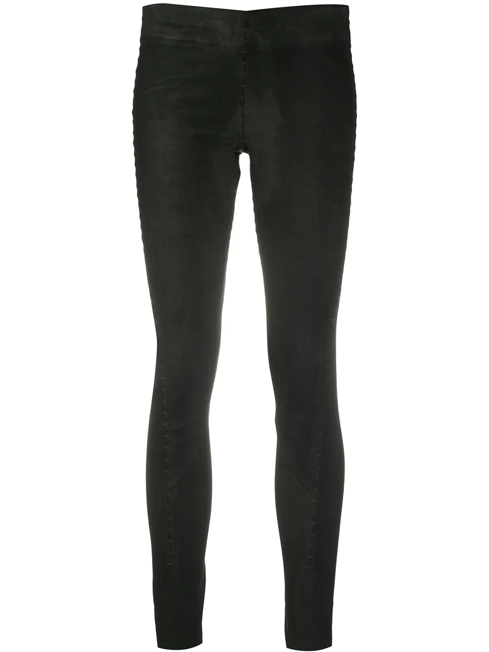 Precise leather trousers  - 1