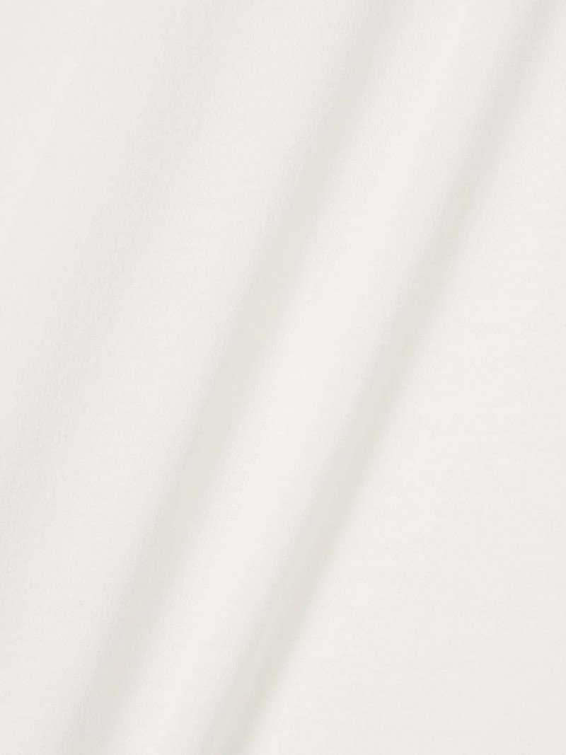 Devra cotton-blend jersey T-shirt Cream 4