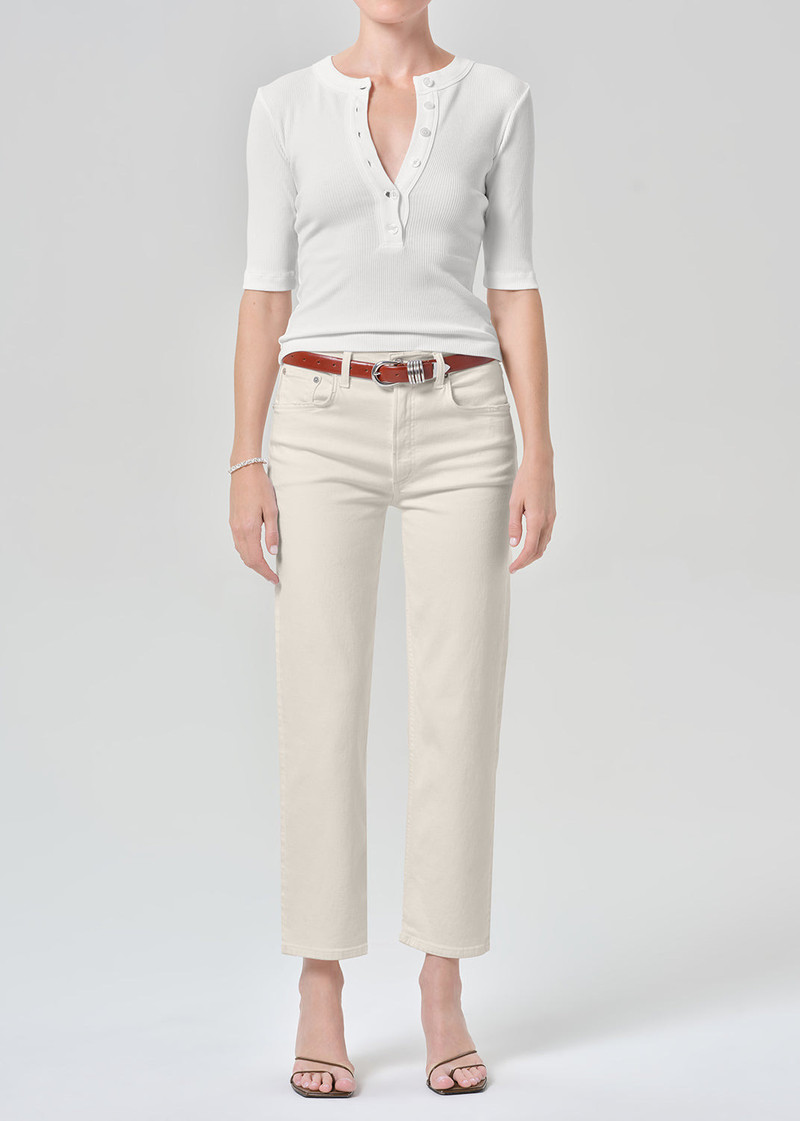 Palma Straight Clean Hem In Almond - 1