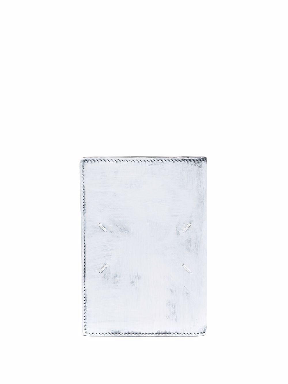 distressed-effect bifold document holder - 2