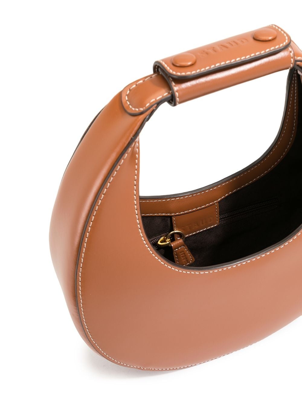 Moon small leather shoulder bag - 5