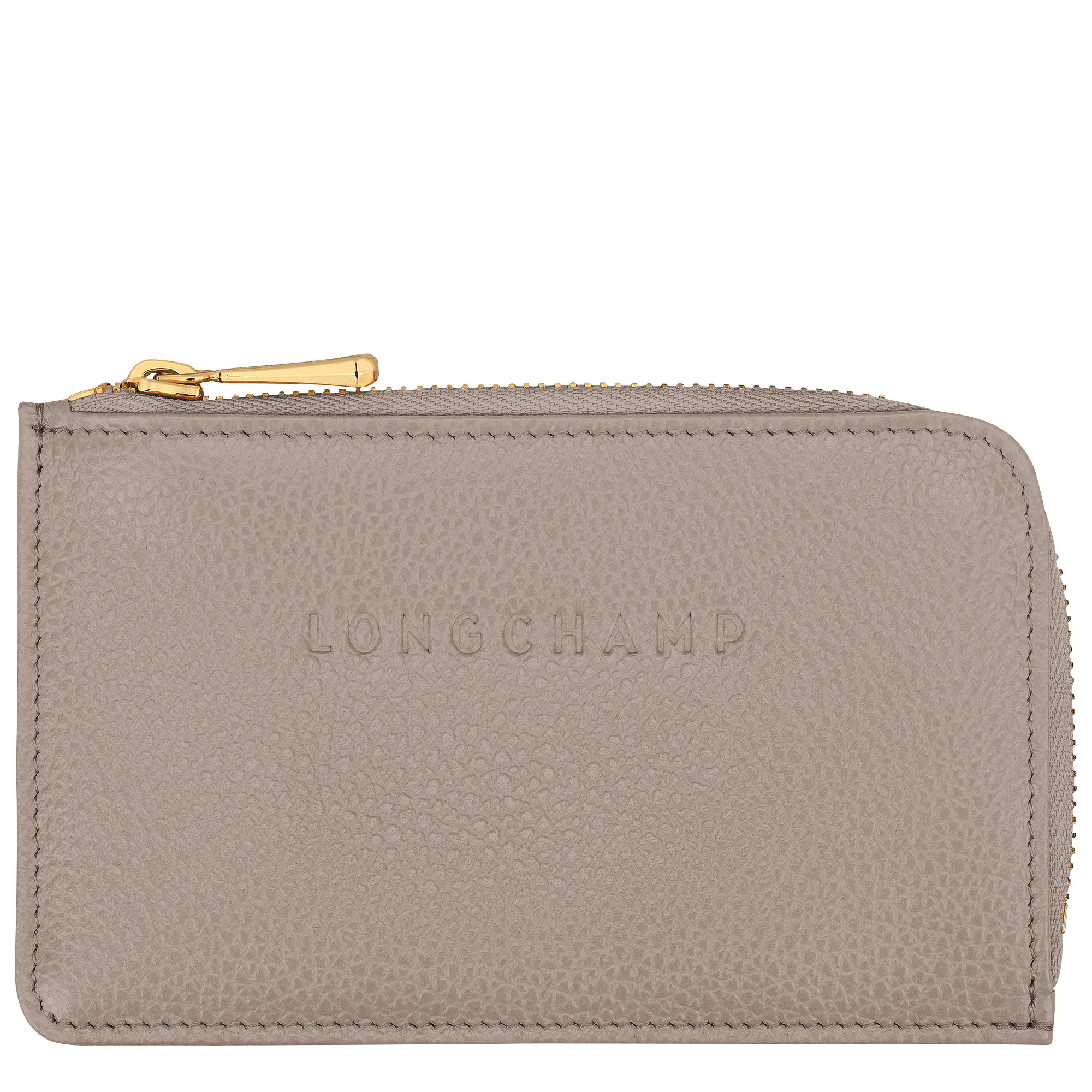 Le Foulonné Card holder Turtledove - Leather - 1