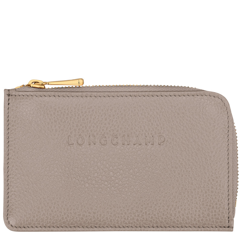 Le Foulonné Card holder Turtledove - Leather 1