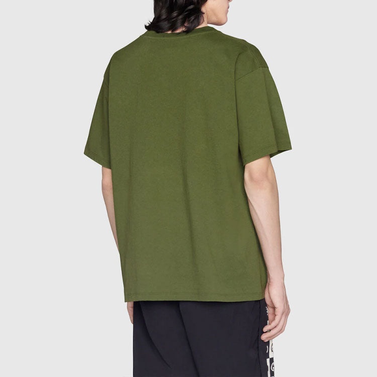 Gucci x THE NORTH FACE FW21 LogoT 'Dark Green' 616036-XJDRD-3450 - 4