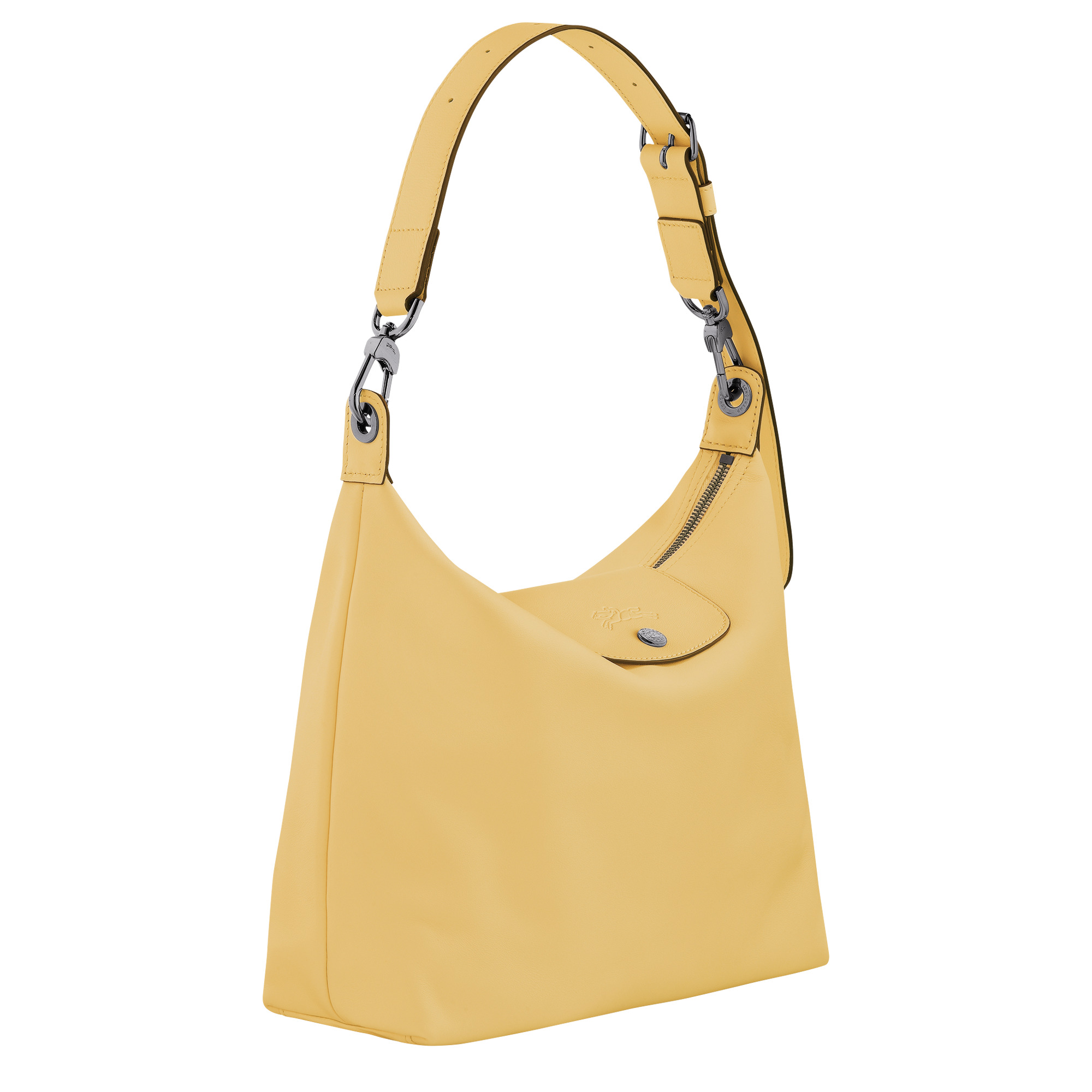 Le Pliage Xtra M Hobo bag Wheat - Leather - 2