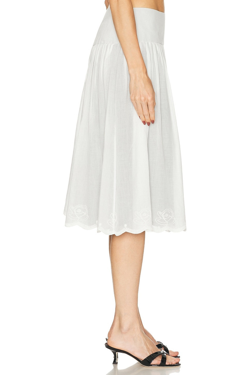 Petal Lady Length Skirt 3