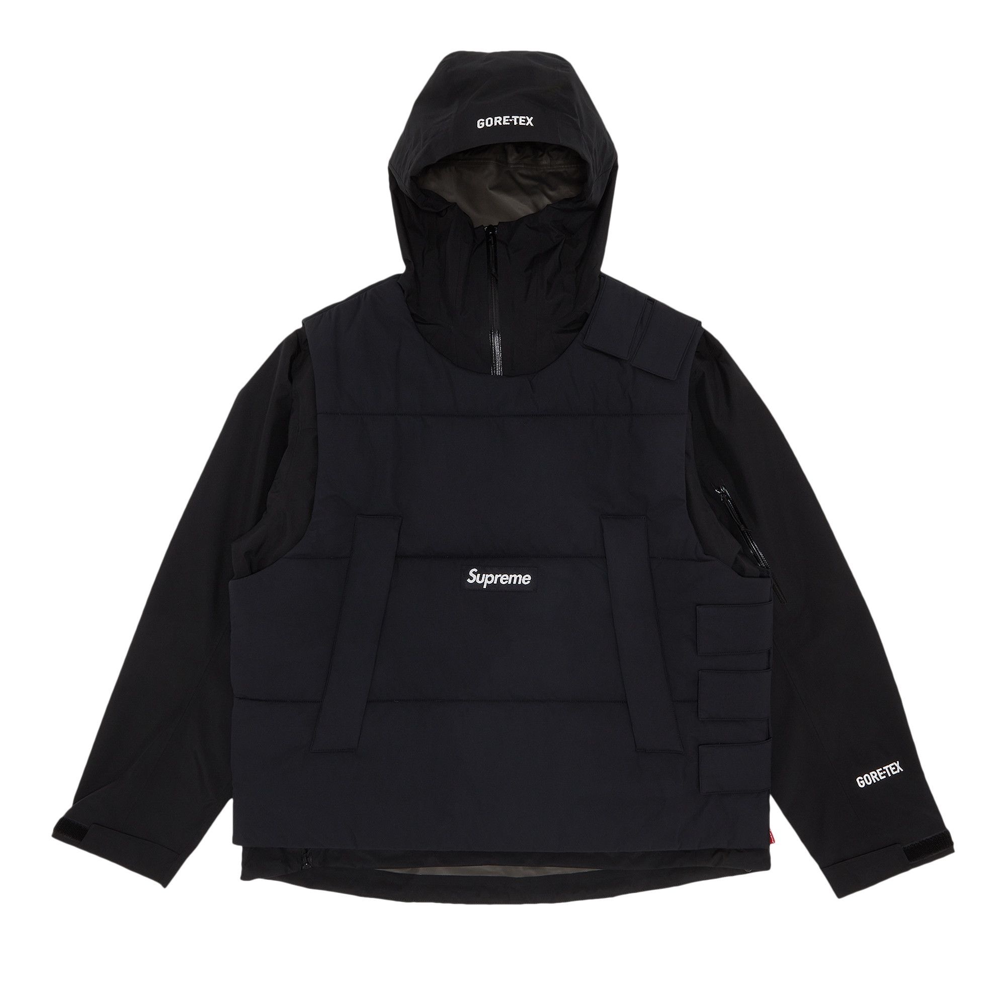 Supreme 2-In-1 GORE-TEX Shell + Windstopper Vest 'Black' - 1