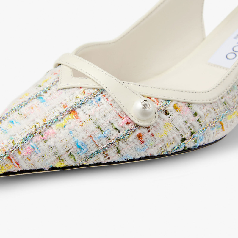 Amita 45 Yellow Buttermilk Patent Leather Pumps 4