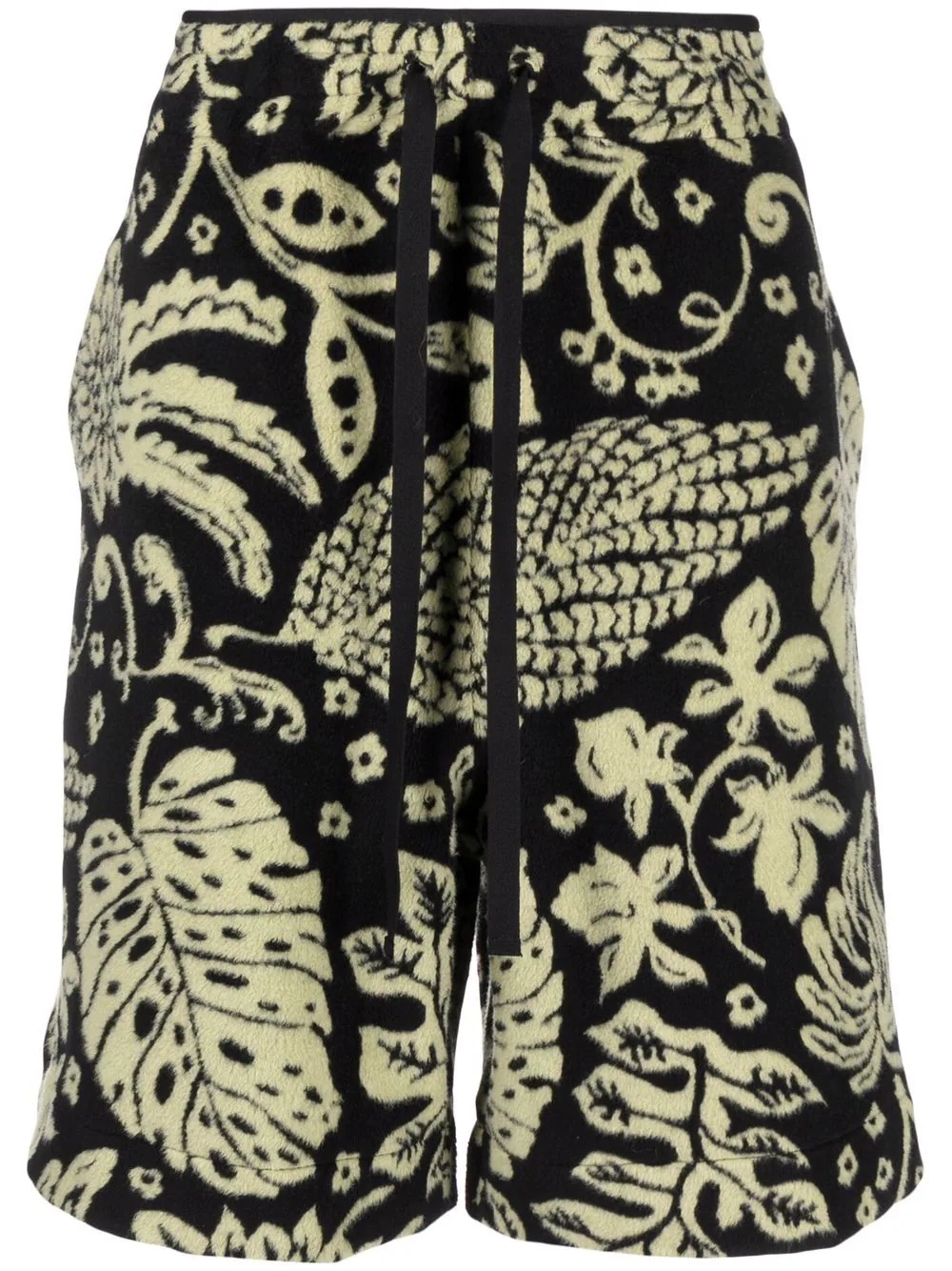 all-over floral-print shorts - 1