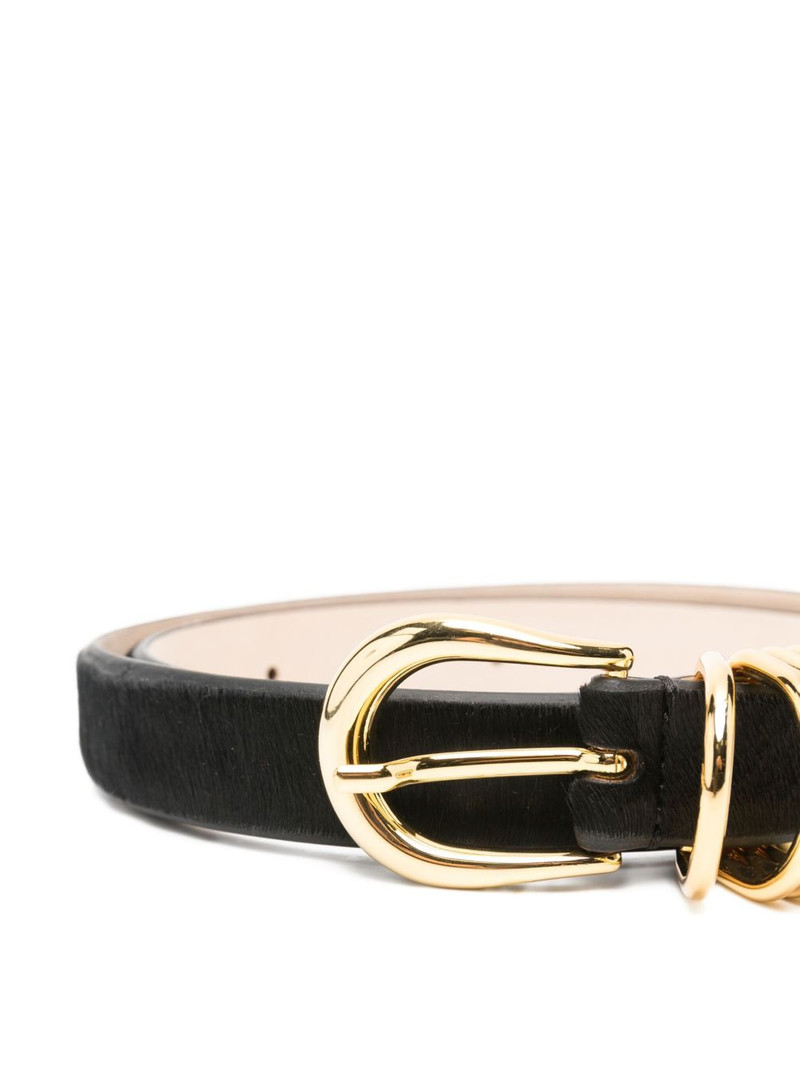 DÉHANCHE Hollyhock ring buckle belt outlook