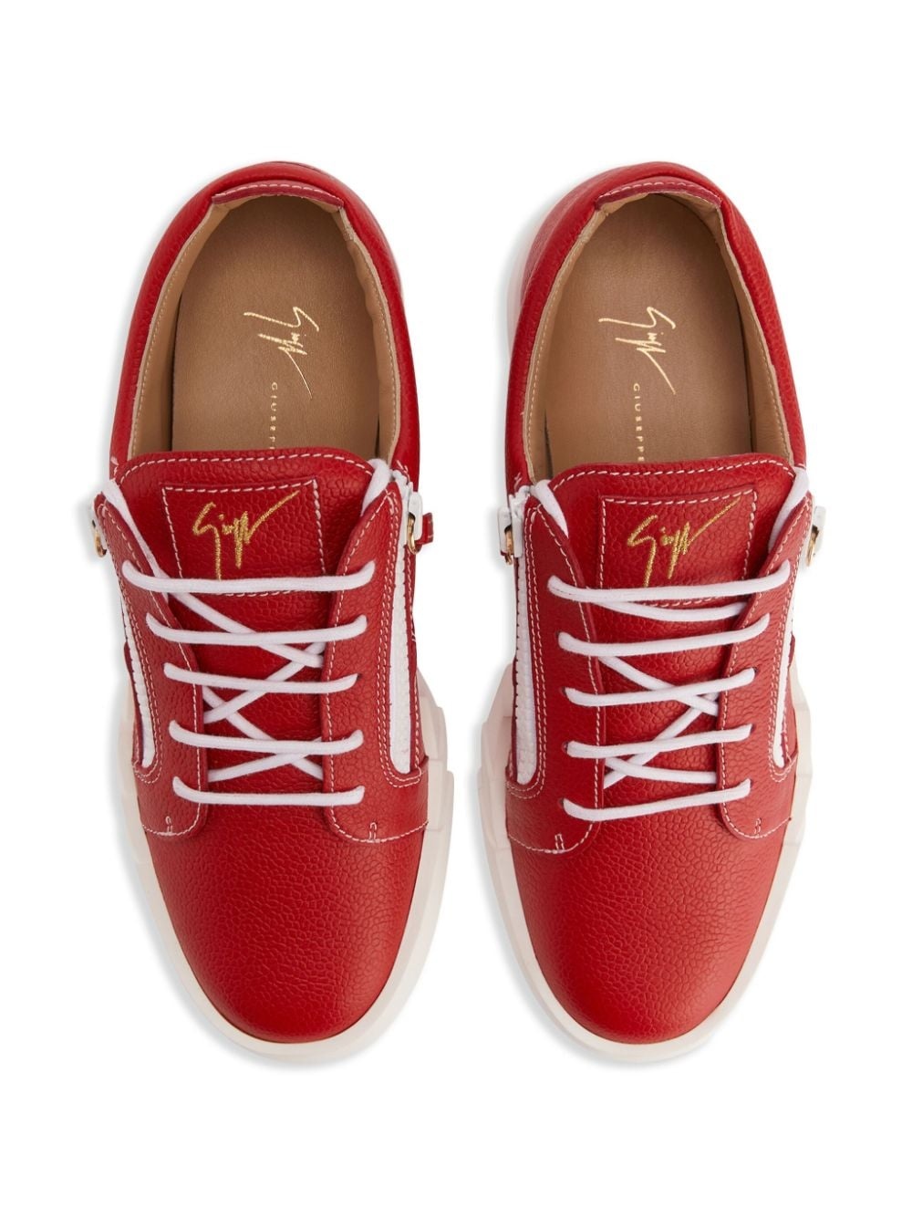 Frankie leather sneakers - 4