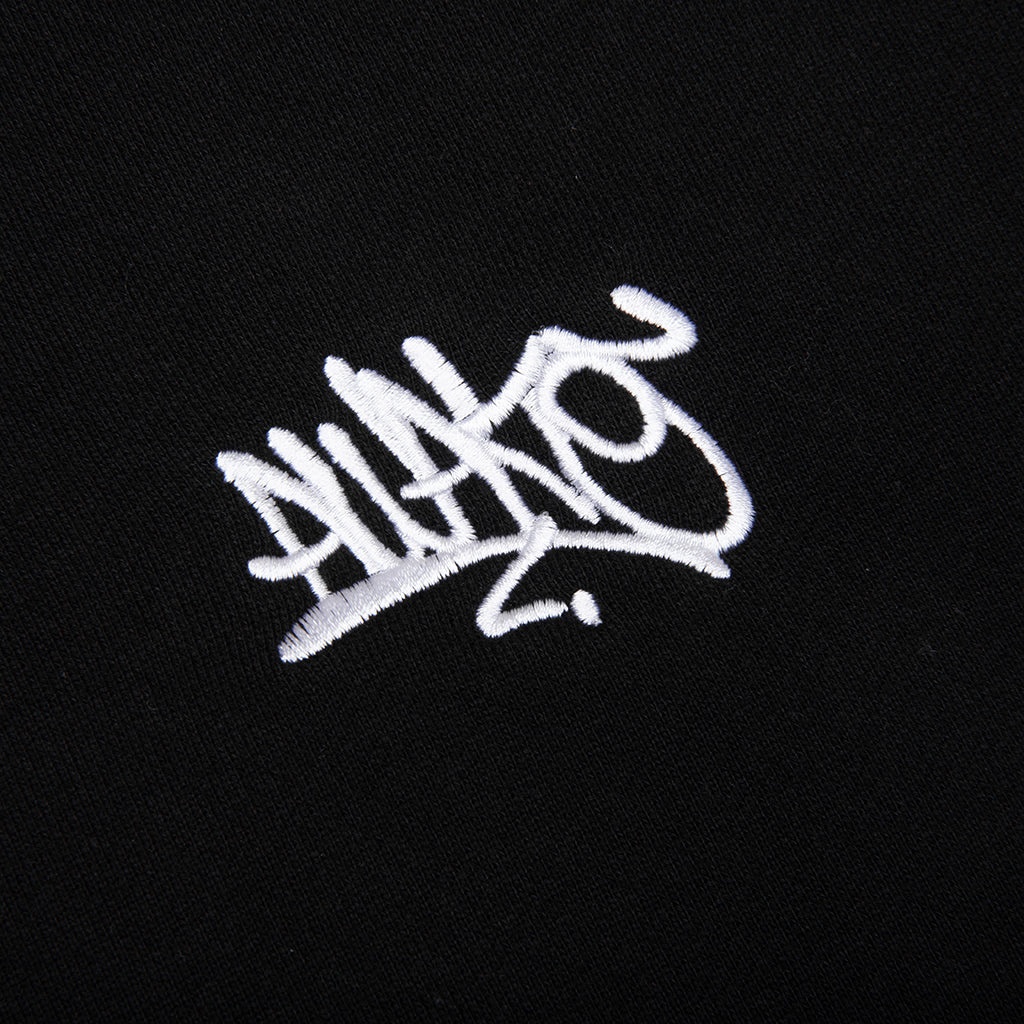 ALL CITY ZIP UP HOODIE - BLACK - 3