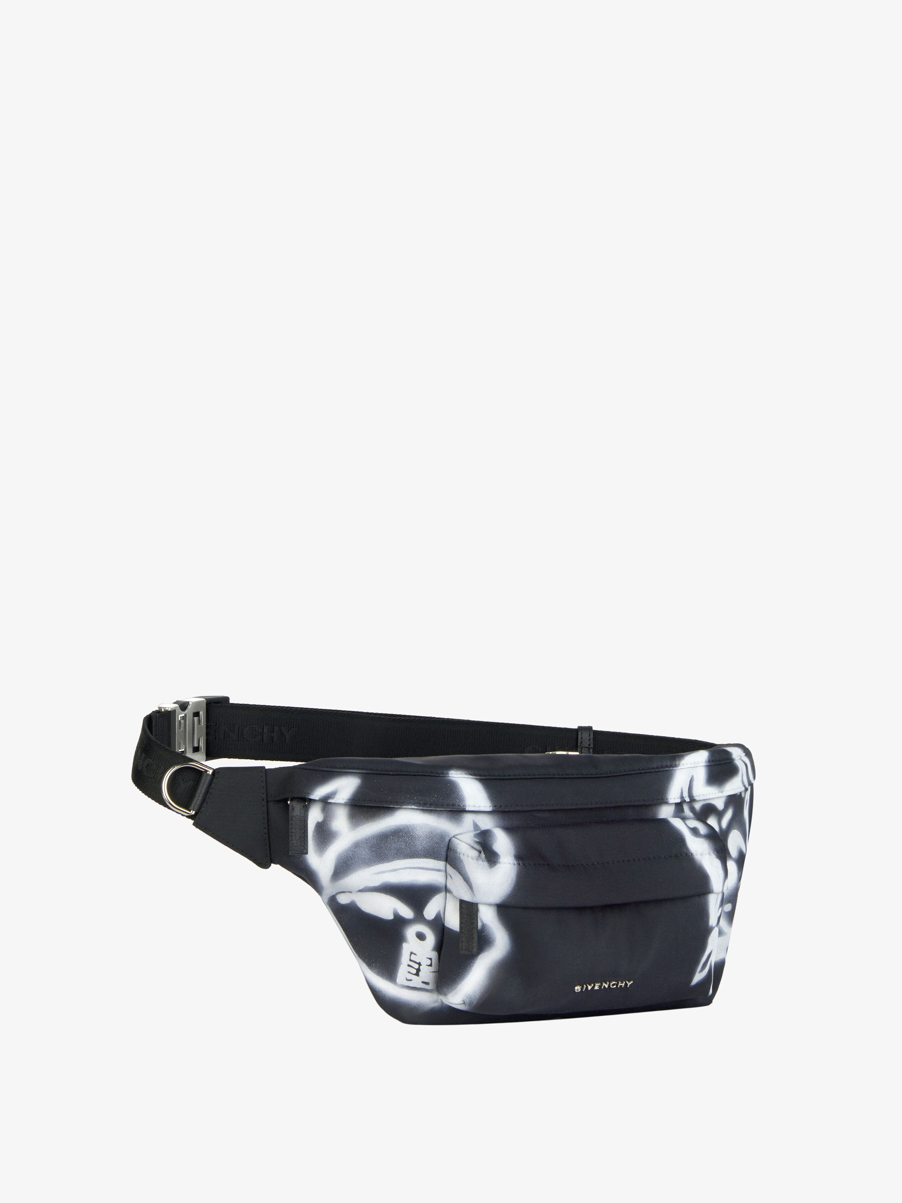 ESSENTIEL U BUM BAG WITH TAG EFFECT PRINTS - 3