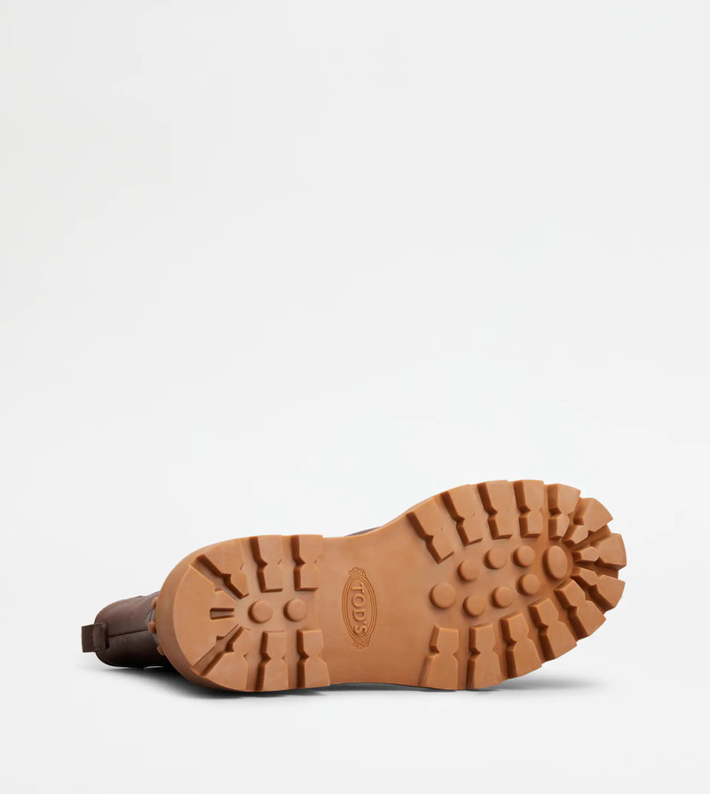 TOD'S CHELSEA BOOTS IN LEATHER - BROWN 4