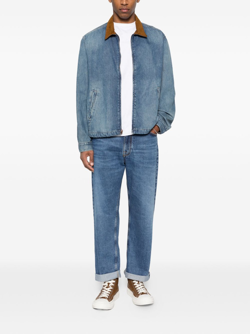 Levi's textured-collar zip-up jacket outlook
